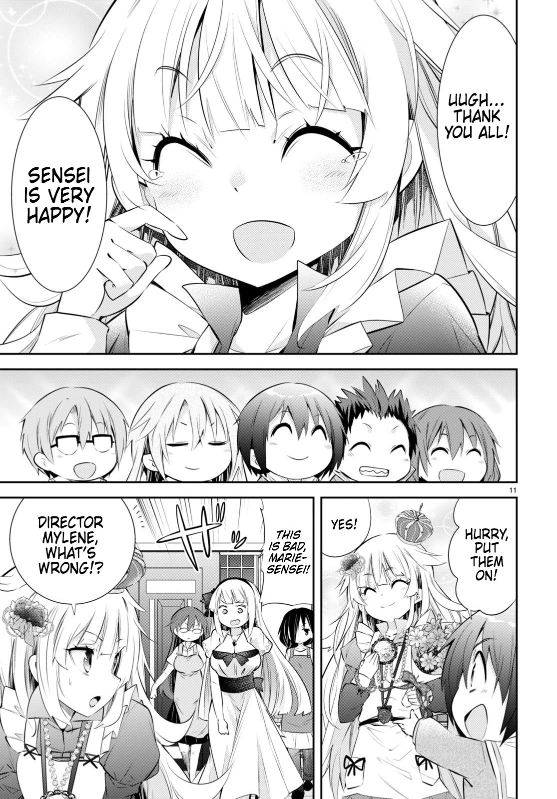The World of Otome Games Kindergarten is Tough for Mobs Chapter 21 page 10 - Chapter 21: Feelings of Gratitude