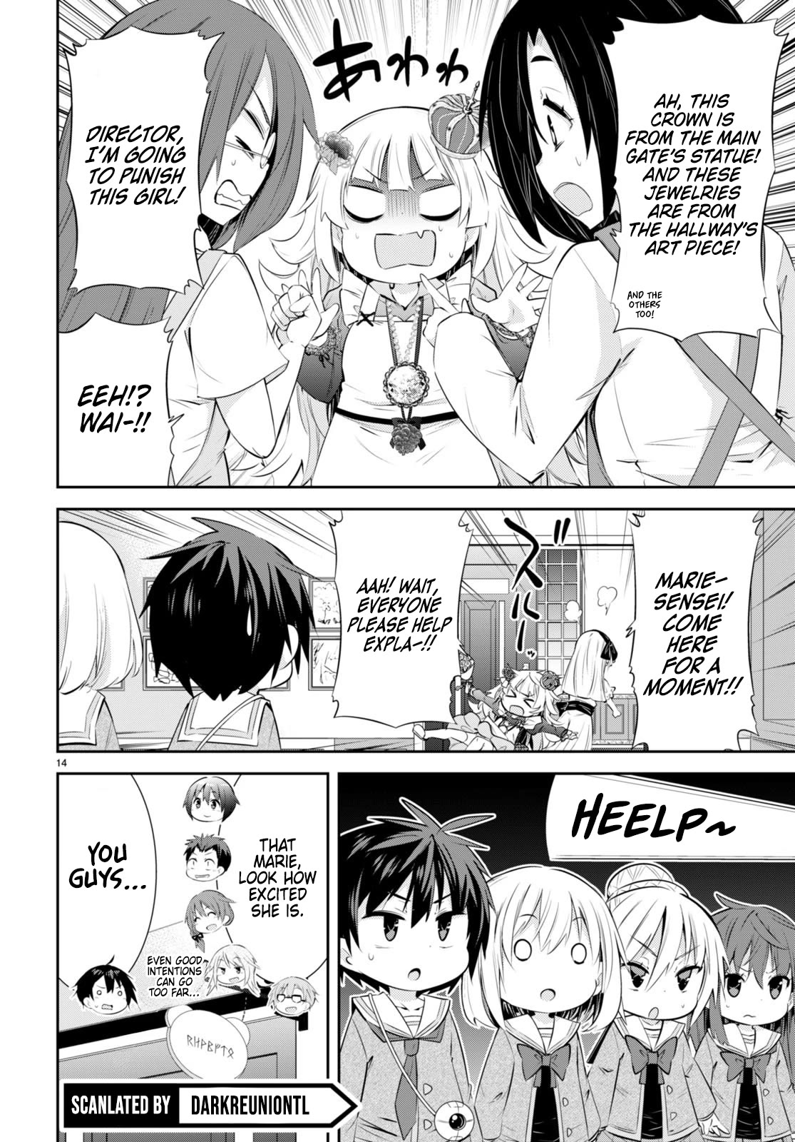 The World of Otome Games Kindergarten is Tough for Mobs Chapter 21 page 13 - Chapter 21: Feelings of Gratitude