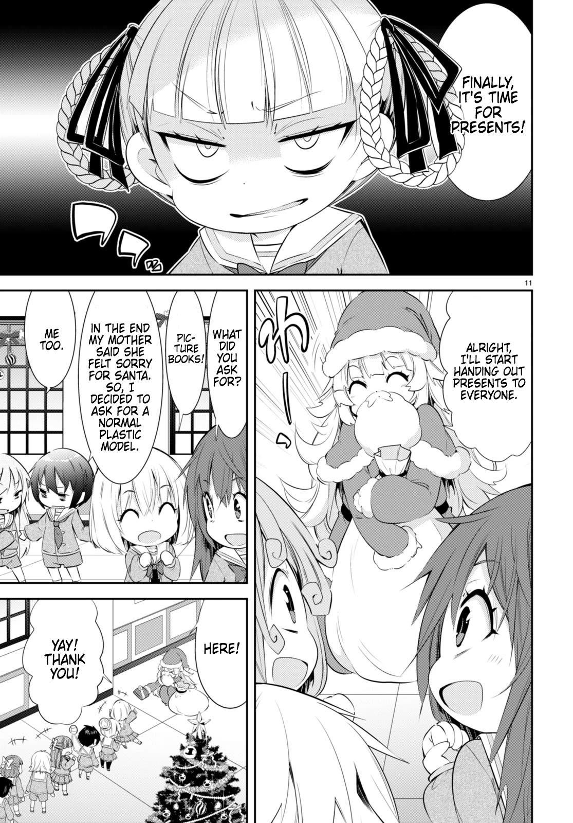 The World of Otome Games Kindergarten is Tough for Mobs Chapter 22 page 11 - Chapter 22: Santa is Real!