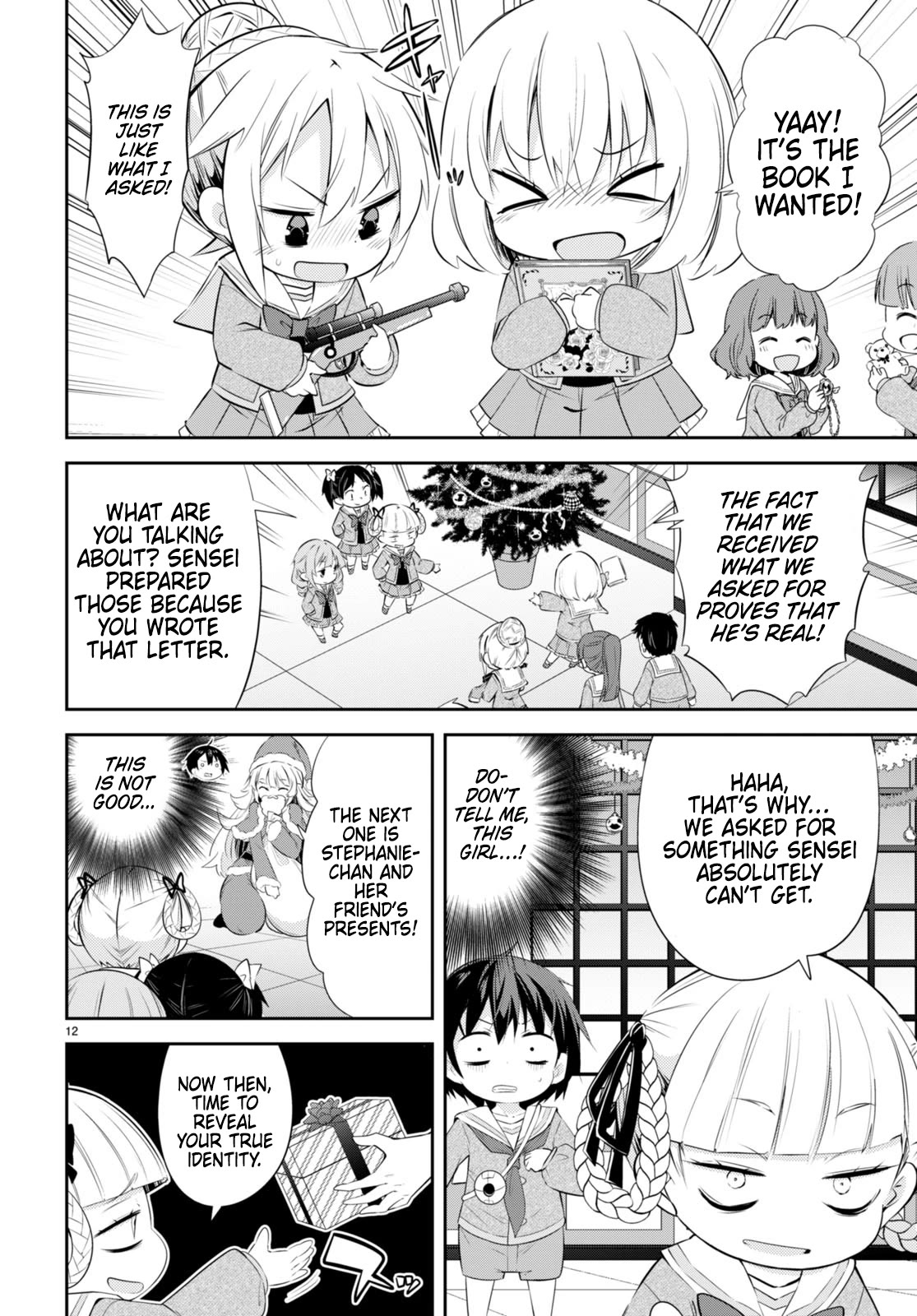 The World of Otome Games Kindergarten is Tough for Mobs Chapter 22 page 12 - Chapter 22: Santa is Real!