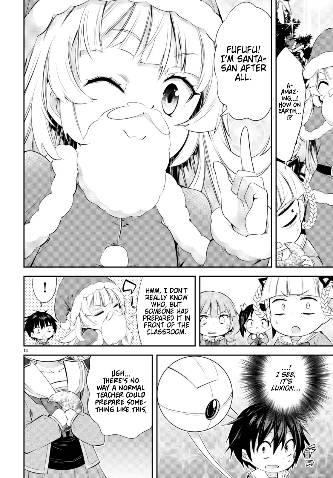 The World of Otome Games Kindergarten is Tough for Mobs Chapter 22 page 14 - Chapter 22: Santa is Real!