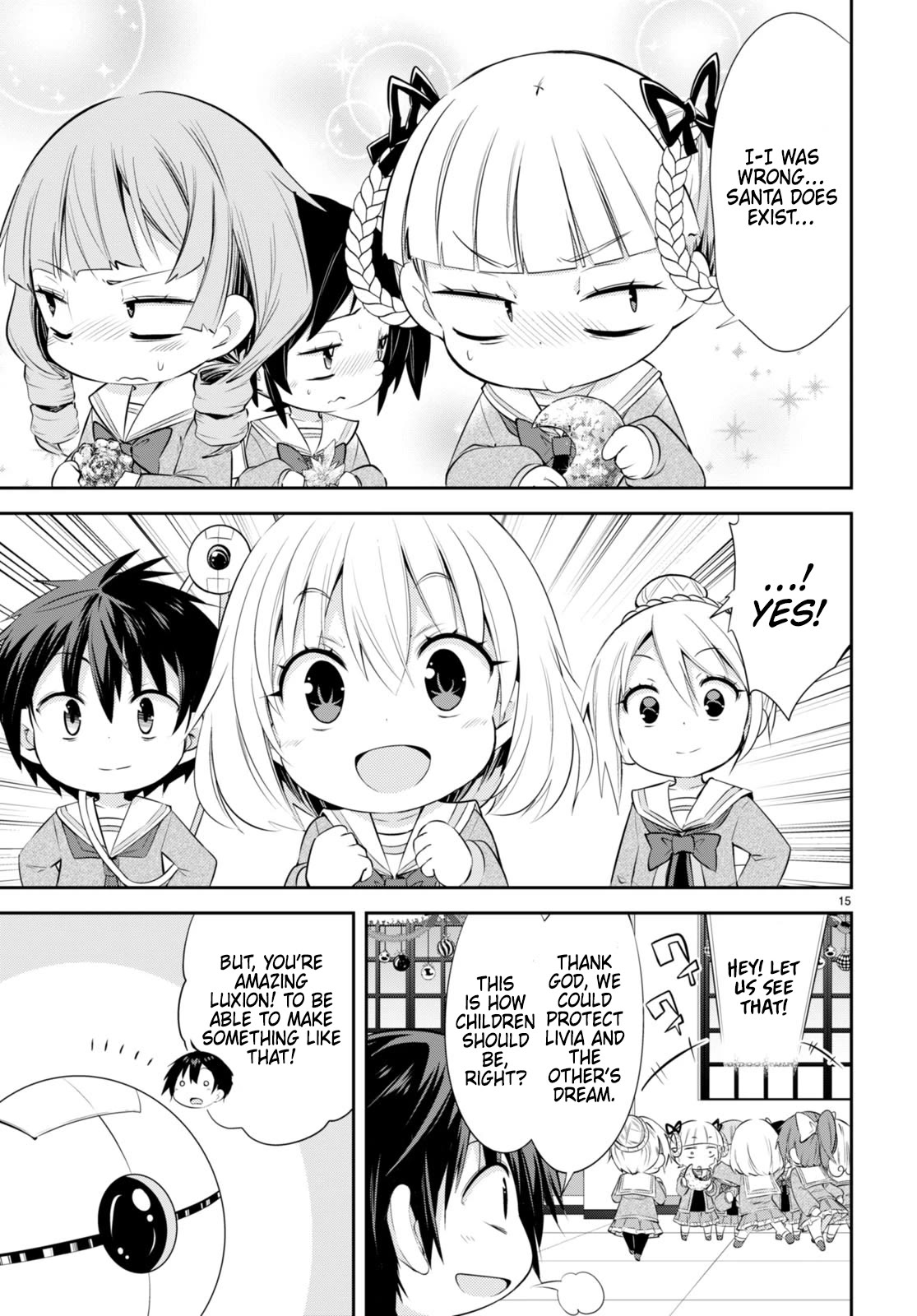 The World of Otome Games Kindergarten is Tough for Mobs Chapter 22 page 15 - Chapter 22: Santa is Real!