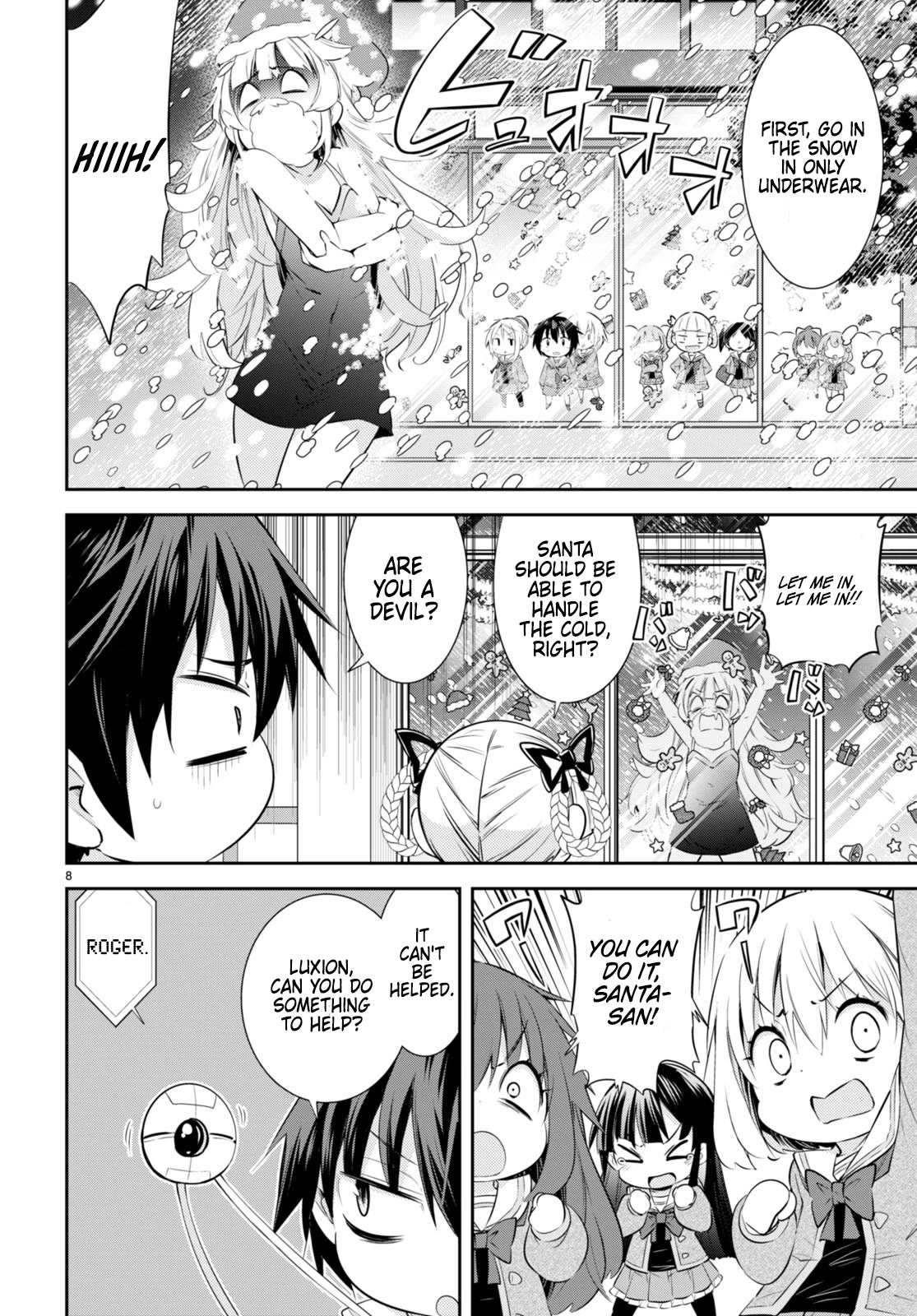 The World of Otome Games Kindergarten is Tough for Mobs Chapter 22 page 8 - Chapter 22: Santa is Real!