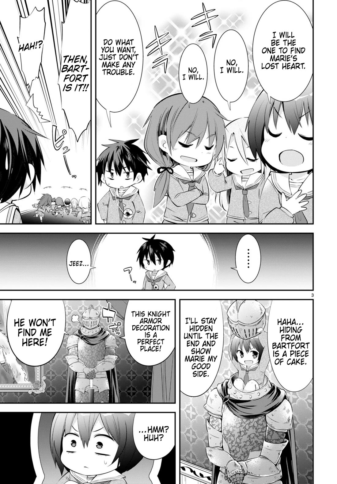 The World of Otome Games Kindergarten is Tough for Mobs Chapter 23 page 3 - Chapter 23: The Five's Jealousy
