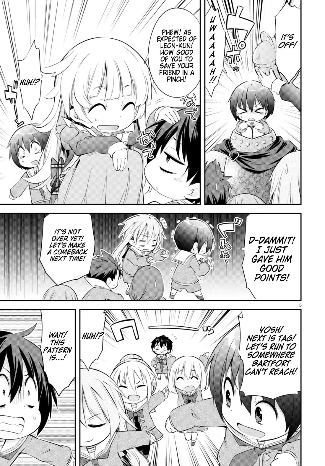 The World of Otome Games Kindergarten is Tough for Mobs Chapter 23 page 5 - Chapter 23: The Five's Jealousy