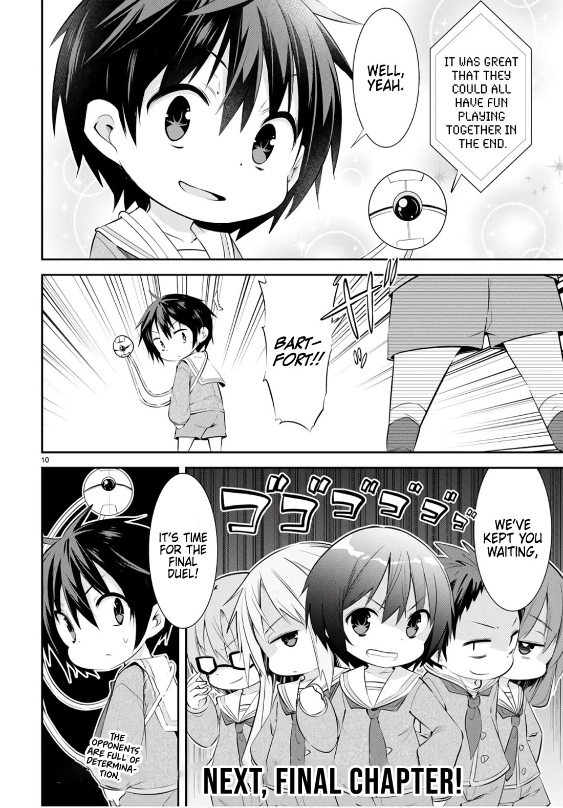 The World of Otome Games Kindergarten is Tough for Mobs Chapter 24 page 10 - Chapter 24: The World of Otome Games Kindergarten is Tough for Mobs After all (First Part)