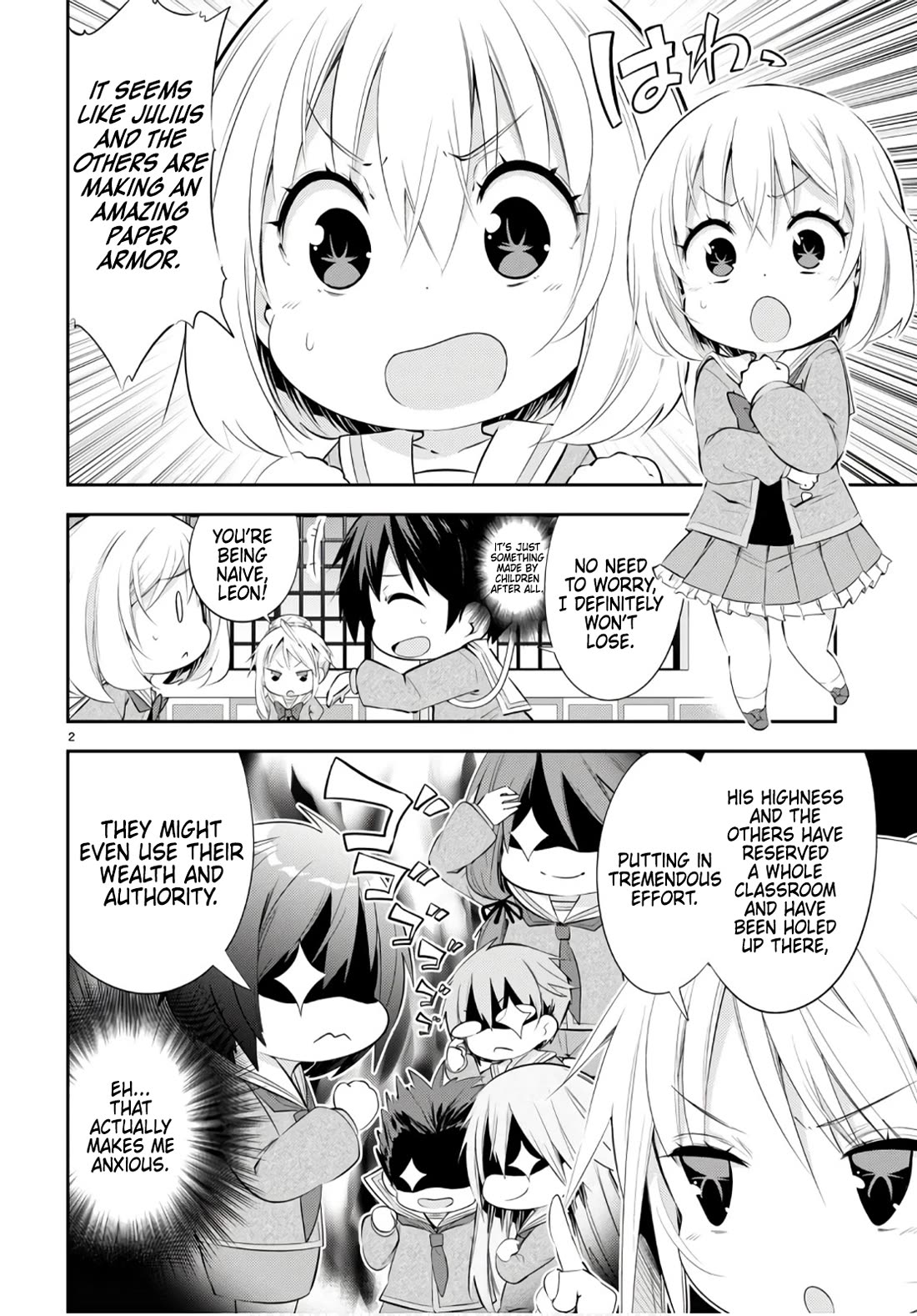 The World of Otome Games Kindergarten is Tough for Mobs Chapter 24 page 2 - Chapter 24: The World of Otome Games Kindergarten is Tough for Mobs After all (First Part)