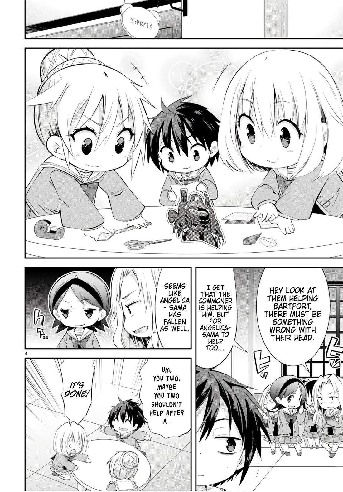 The World of Otome Games Kindergarten is Tough for Mobs Chapter 24 page 4 - Chapter 24: The World of Otome Games Kindergarten is Tough for Mobs After all (First Part)