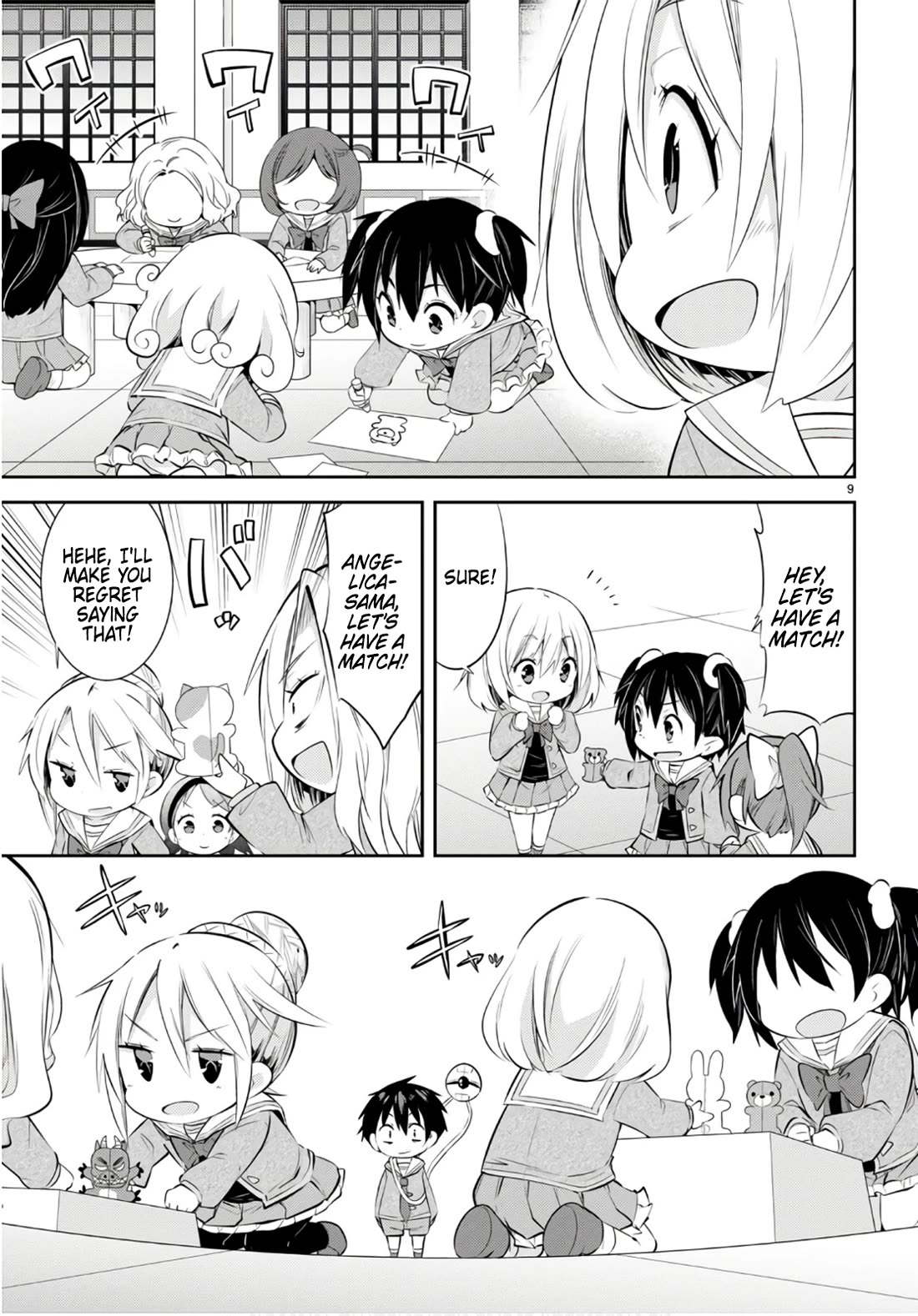 The World of Otome Games Kindergarten is Tough for Mobs Chapter 24 page 9 - Chapter 24: The World of Otome Games Kindergarten is Tough for Mobs After all (First Part)