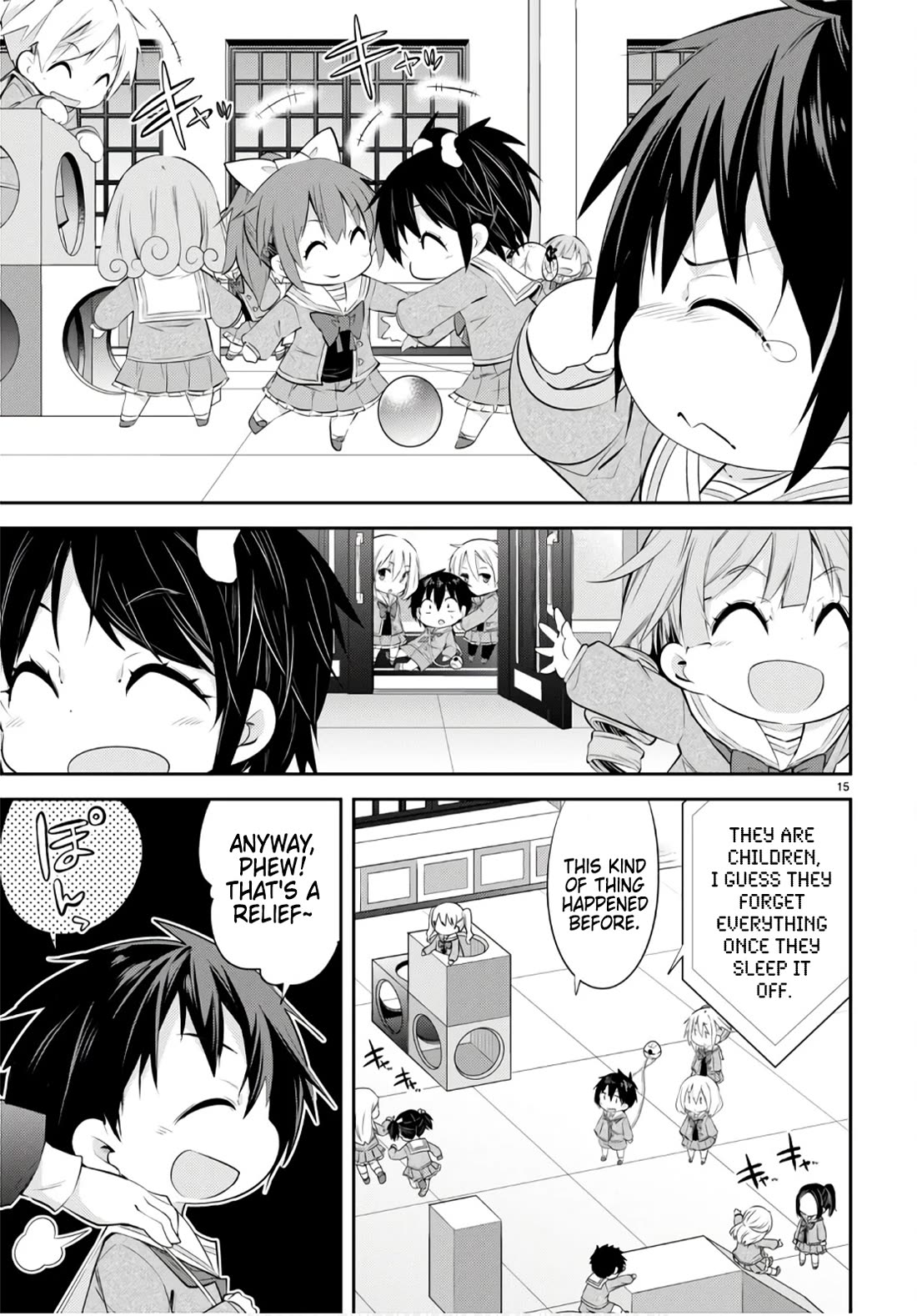 The World of Otome Games Kindergarten is Tough for Mobs Chapter 25 page 14 - Chapter 25: The World of Otome Games Kindergarten is Tough for Mobs After all (Second Part)