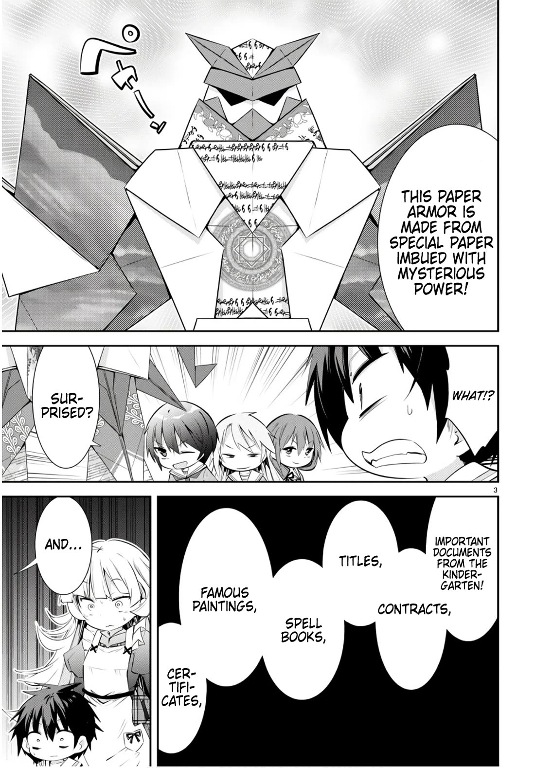 The World of Otome Games Kindergarten is Tough for Mobs Chapter 25 page 3 - Chapter 25: The World of Otome Games Kindergarten is Tough for Mobs After all (Second Part)