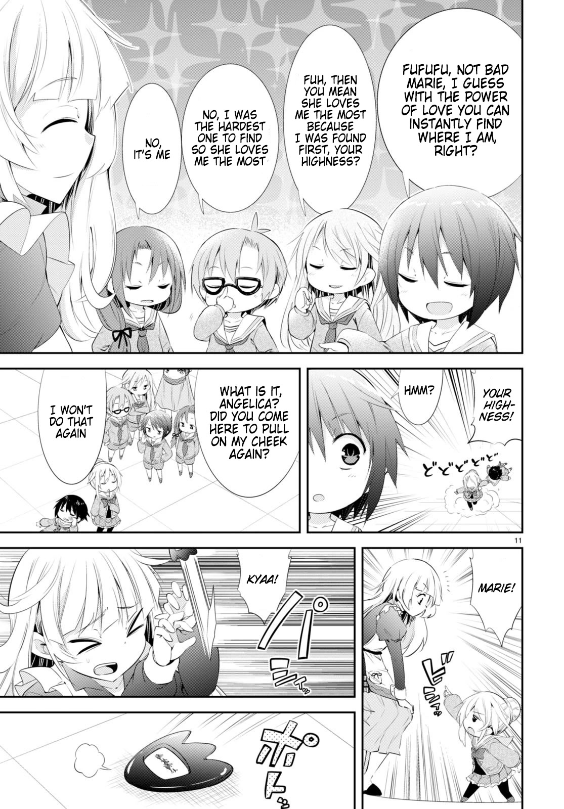 The World of Otome Games Kindergarten is Tough for Mobs Chapter 3 page 11 - Chapter 3: The Passionate Girl’s Love Concern