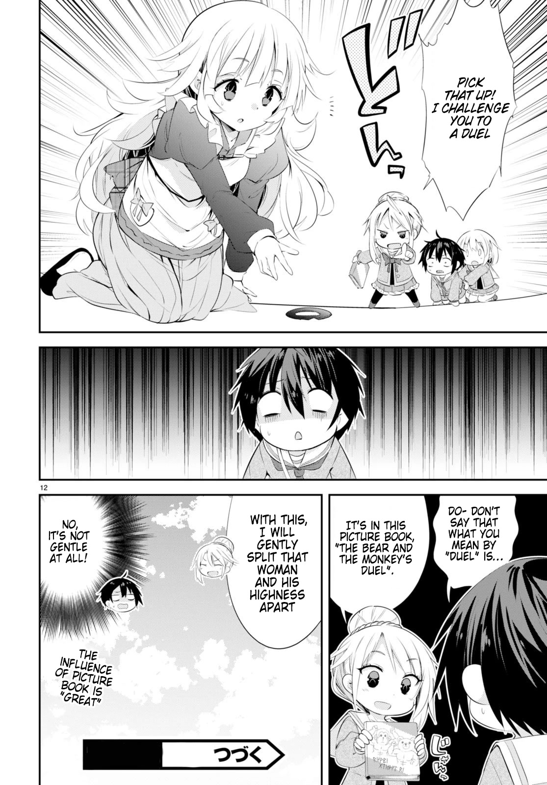The World of Otome Games Kindergarten is Tough for Mobs Chapter 3 page 12 - Chapter 3: The Passionate Girl’s Love Concern