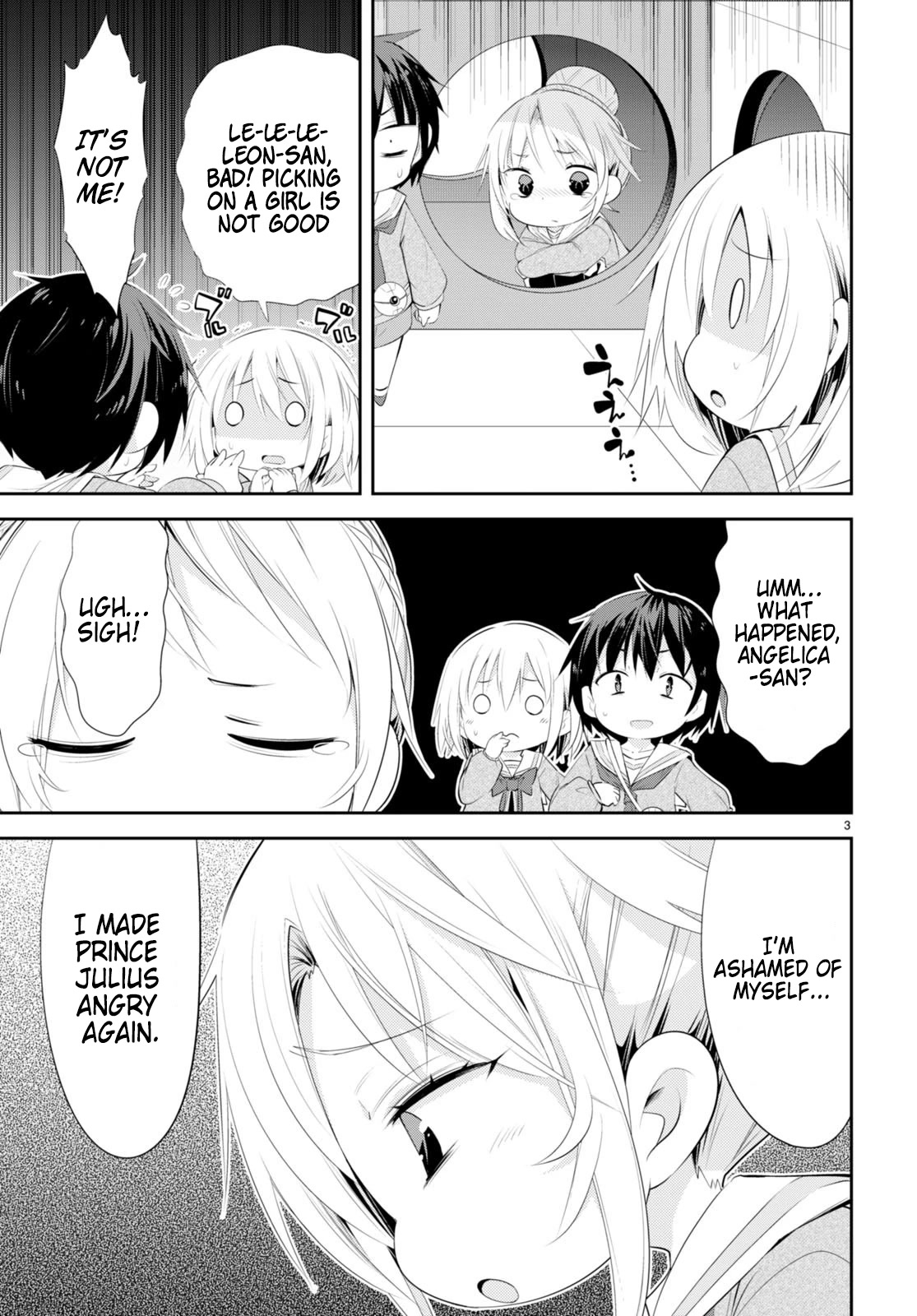 The World of Otome Games Kindergarten is Tough for Mobs Chapter 3 page 3 - Chapter 3: The Passionate Girl’s Love Concern