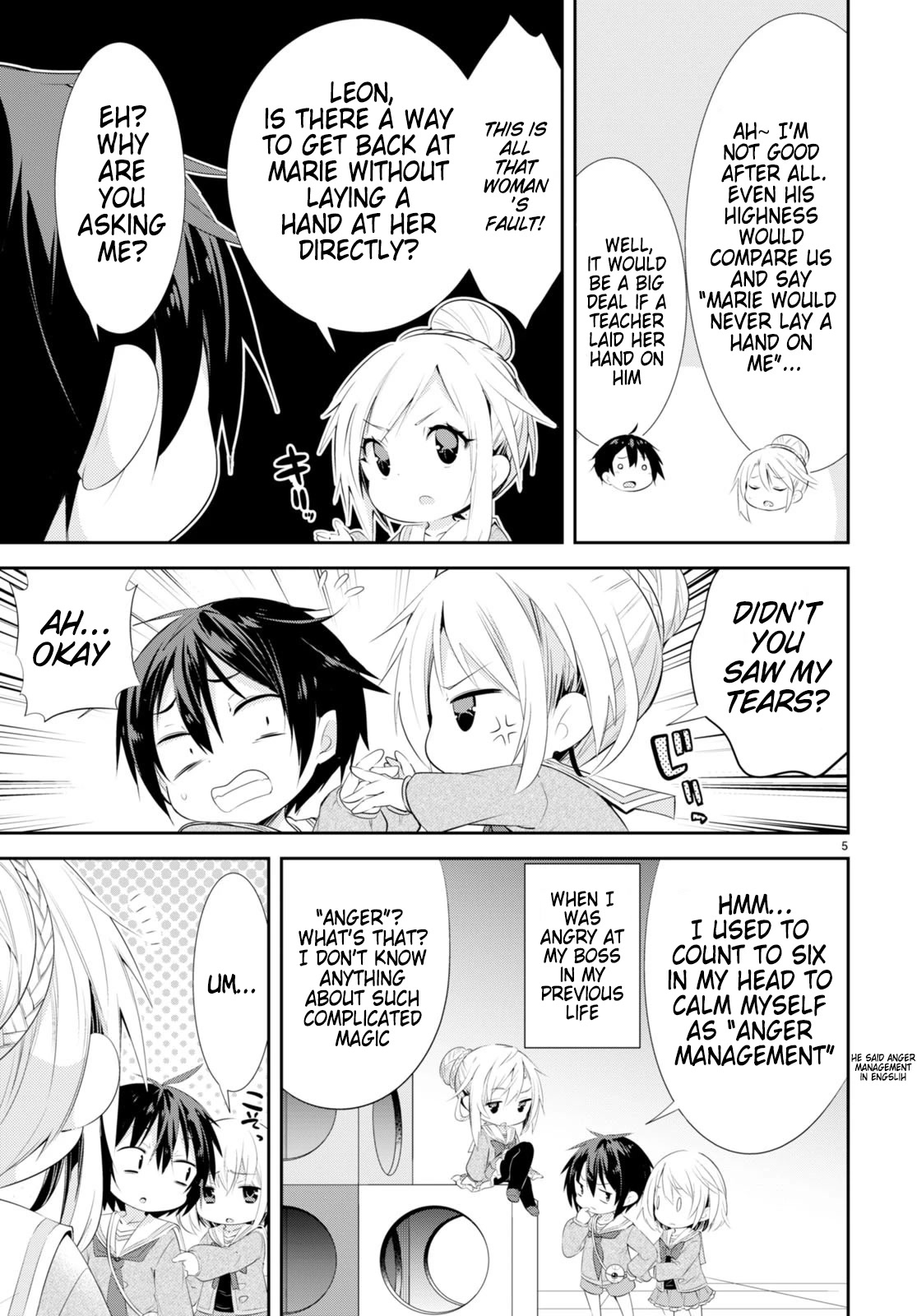 The World of Otome Games Kindergarten is Tough for Mobs Chapter 3 page 5 - Chapter 3: The Passionate Girl’s Love Concern
