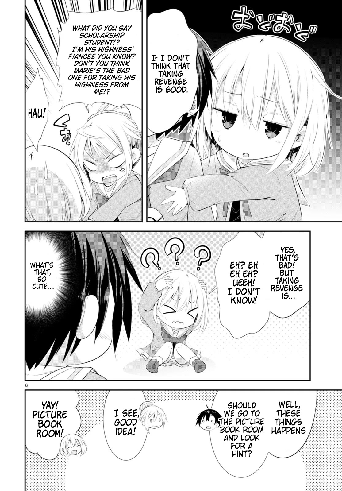 The World of Otome Games Kindergarten is Tough for Mobs Chapter 3 page 6 - Chapter 3: The Passionate Girl’s Love Concern