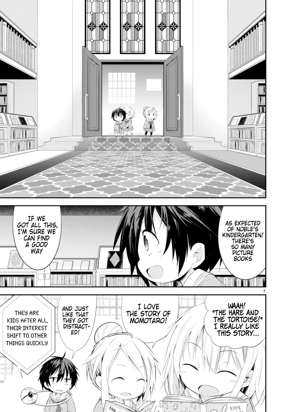 The World of Otome Games Kindergarten is Tough for Mobs Chapter 3 page 7 - Chapter 3: The Passionate Girl’s Love Concern