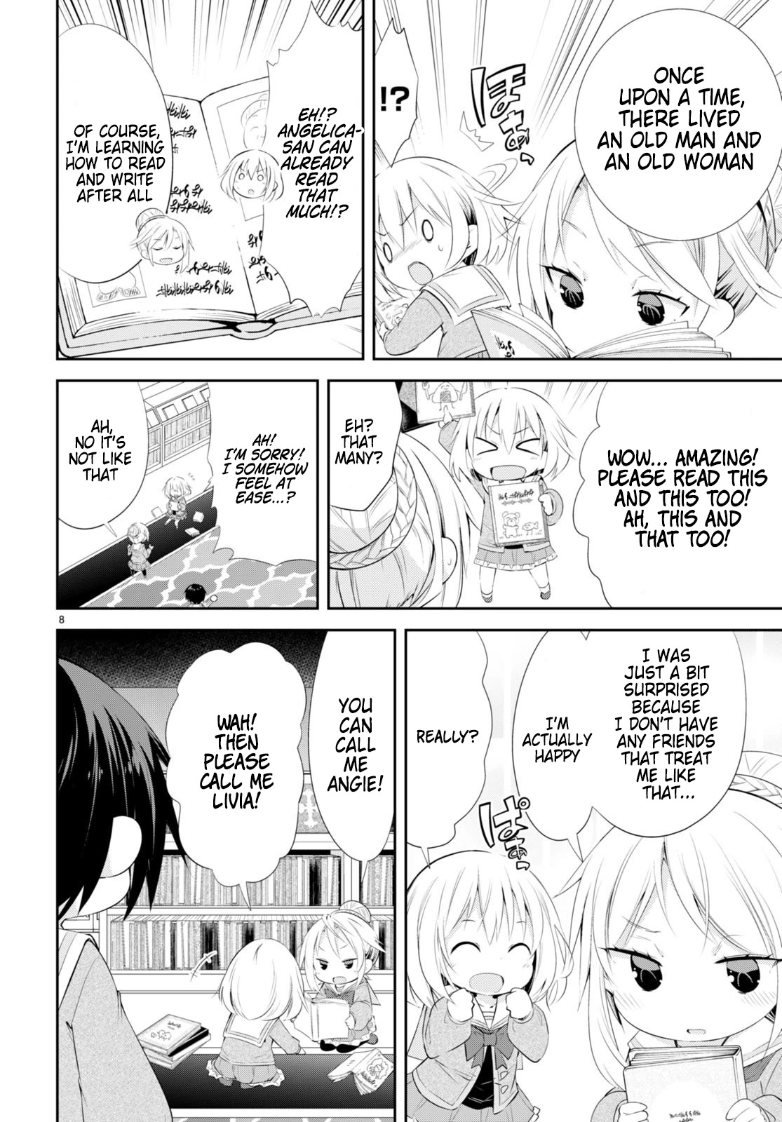 The World of Otome Games Kindergarten is Tough for Mobs Chapter 3 page 8 - Chapter 3: The Passionate Girl’s Love Concern