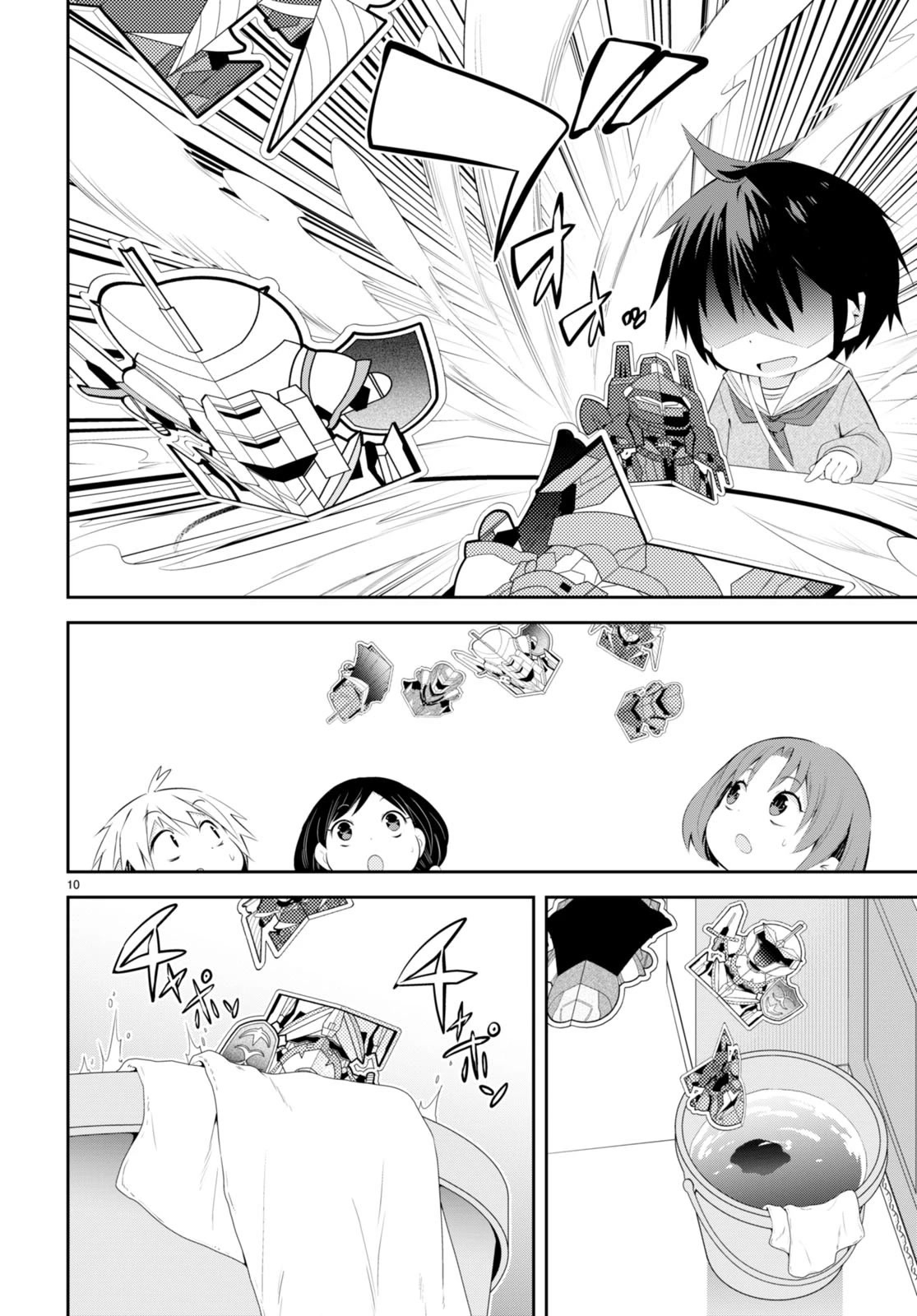 The World of Otome Games Kindergarten is Tough for Mobs Chapter 4 page 10 - Chapter 4: Duel! Paper Armor!