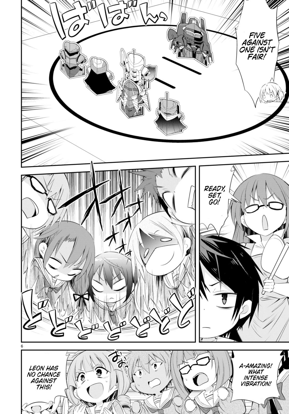 The World of Otome Games Kindergarten is Tough for Mobs Chapter 4 page 6 - Chapter 4: Duel! Paper Armor!