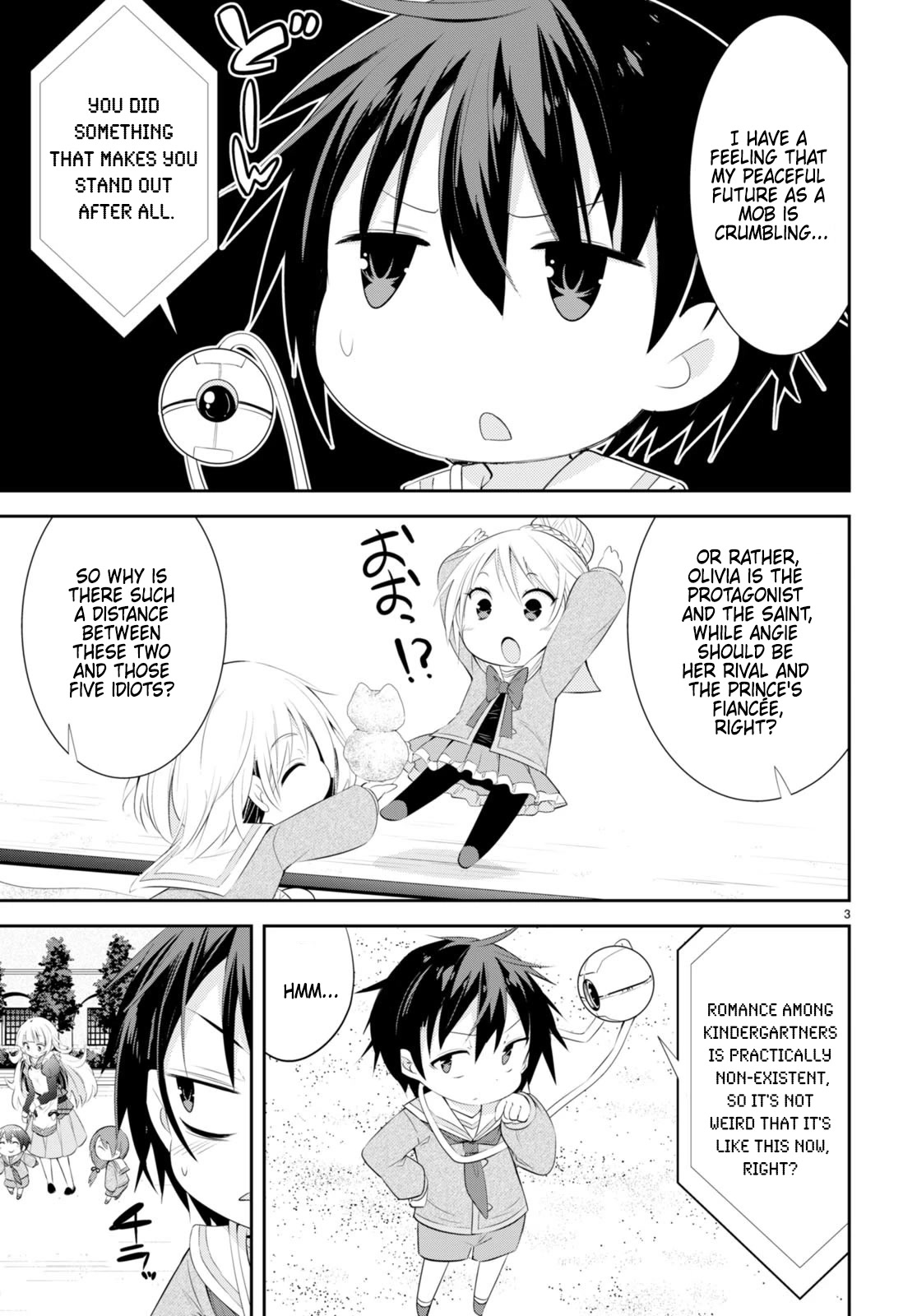 The World of Otome Games Kindergarten is Tough for Mobs Chapter 5 page 3 - Chapter 5: Marie-sensei's Secret