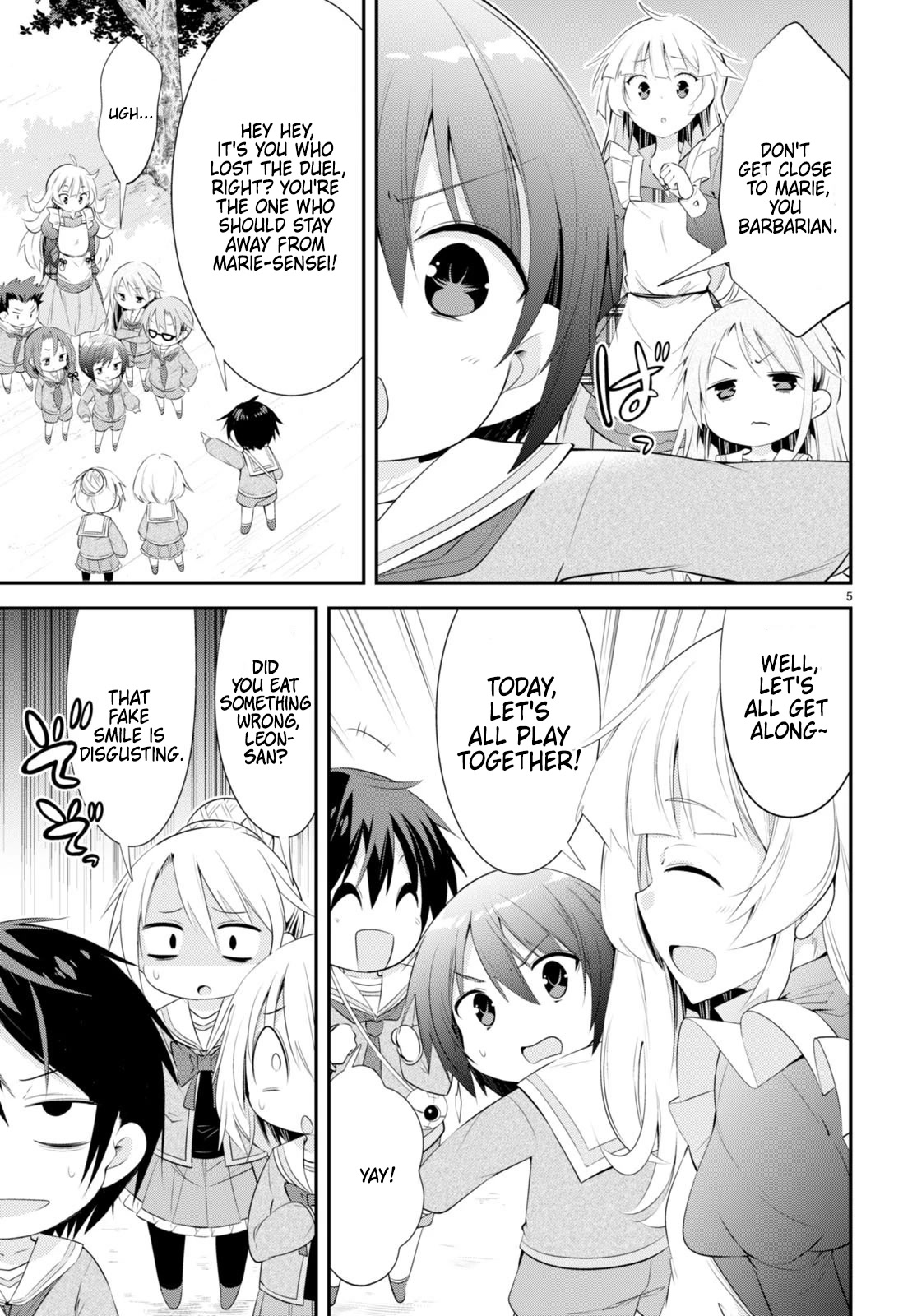 The World of Otome Games Kindergarten is Tough for Mobs Chapter 5 page 5 - Chapter 5: Marie-sensei's Secret