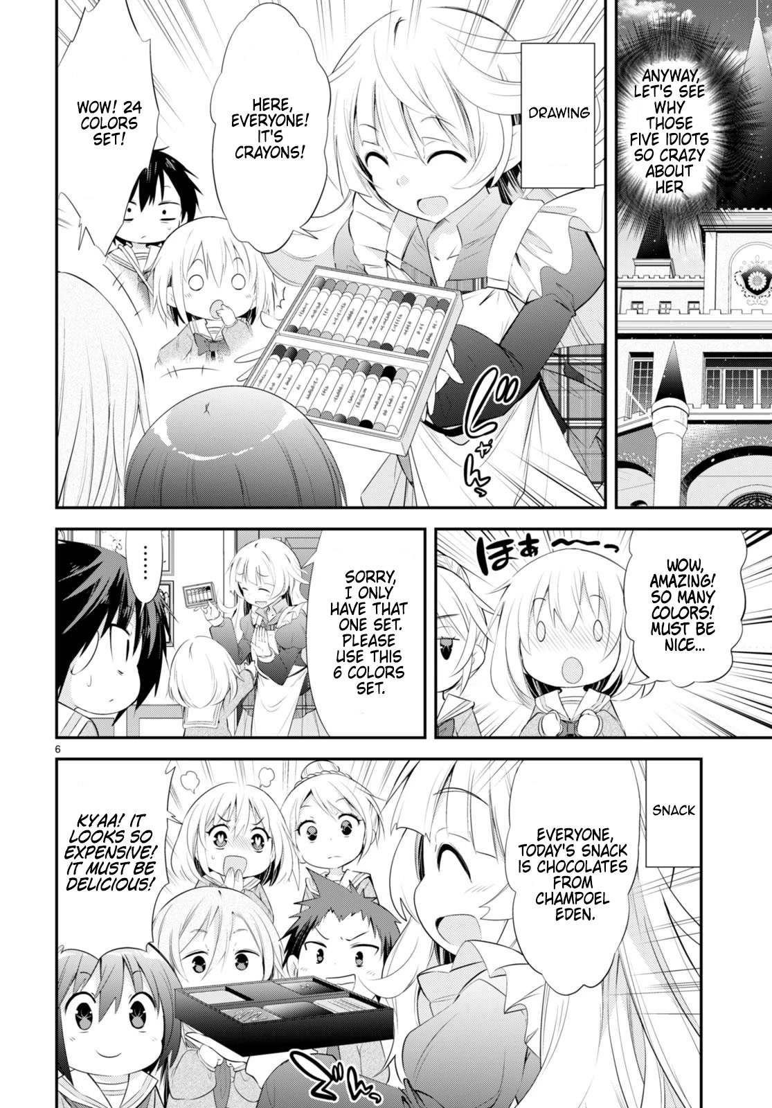 The World of Otome Games Kindergarten is Tough for Mobs Chapter 5 page 6 - Chapter 5: Marie-sensei's Secret