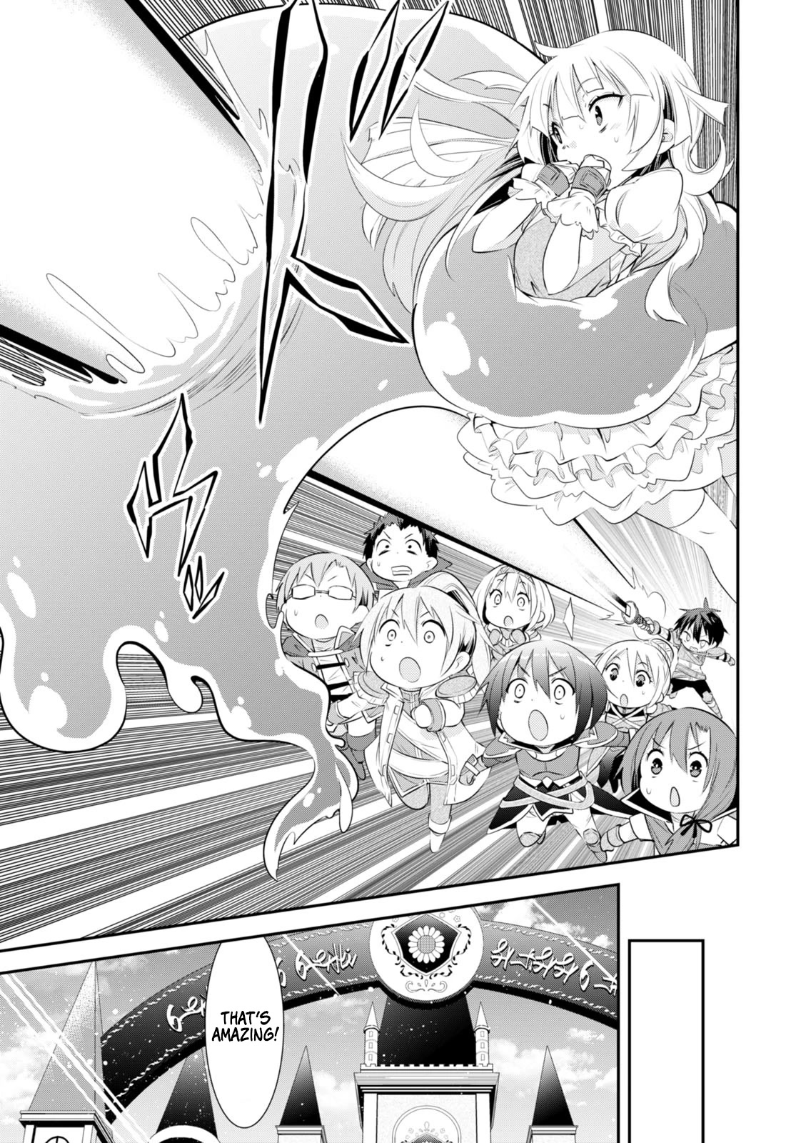 The World of Otome Games Kindergarten is Tough for Mobs Chapter 6 page 11 - Chapter 6: Practice Dungeon, Save Marie