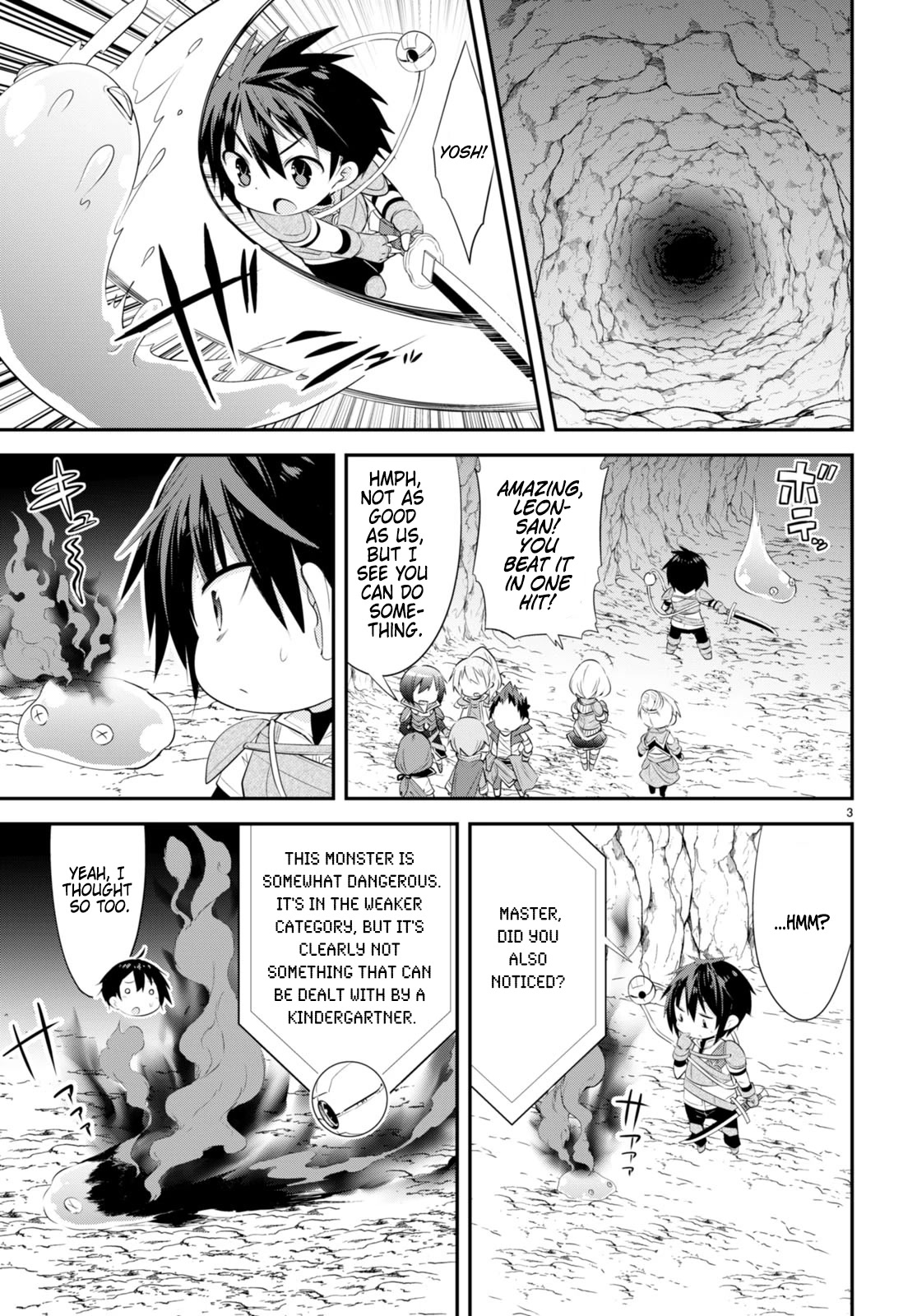 The World of Otome Games Kindergarten is Tough for Mobs Chapter 6 page 3 - Chapter 6: Practice Dungeon, Save Marie