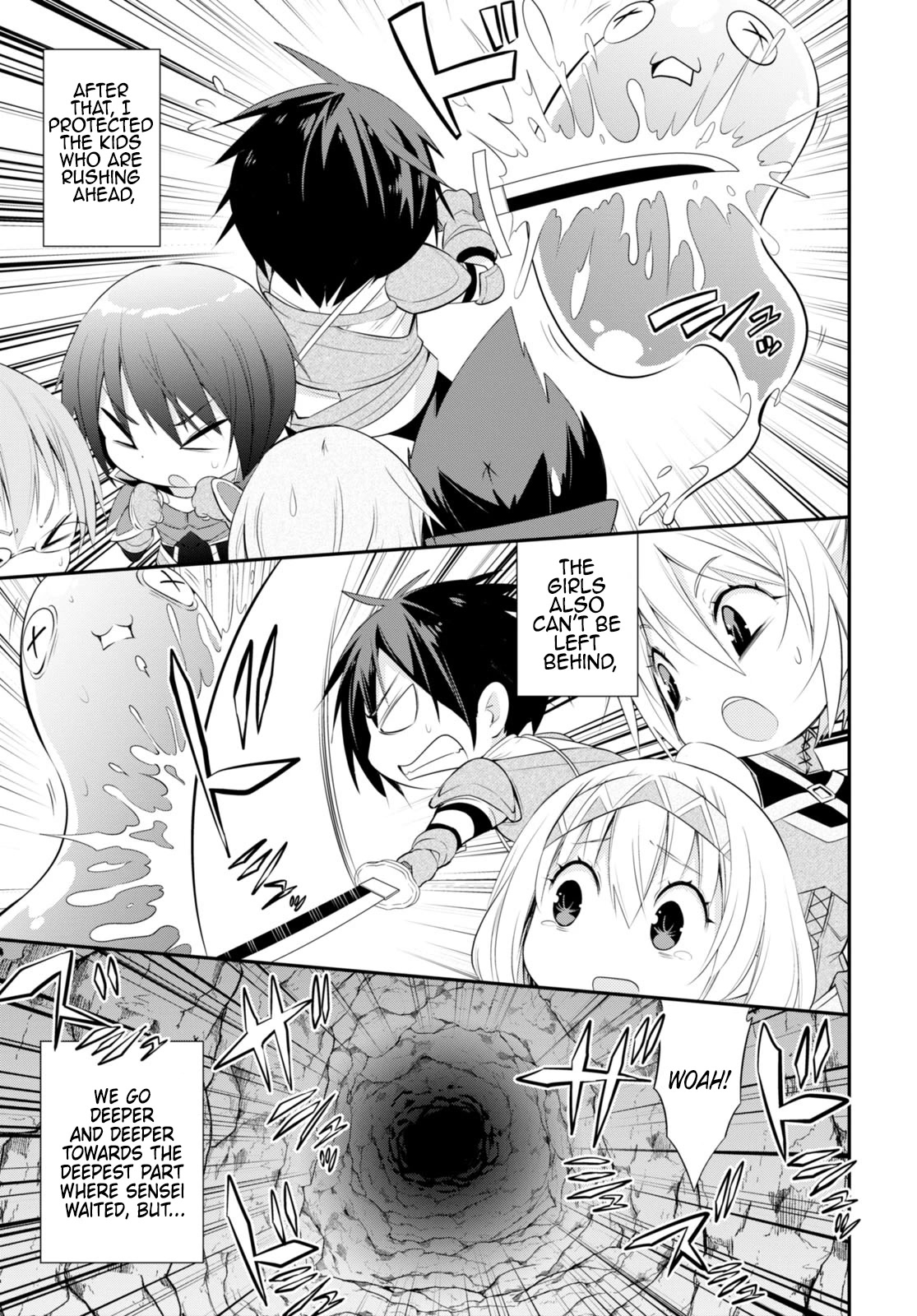 The World of Otome Games Kindergarten is Tough for Mobs Chapter 6 page 5 - Chapter 6: Practice Dungeon, Save Marie