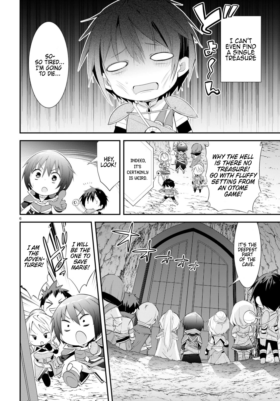 The World of Otome Games Kindergarten is Tough for Mobs Chapter 6 page 6 - Chapter 6: Practice Dungeon, Save Marie