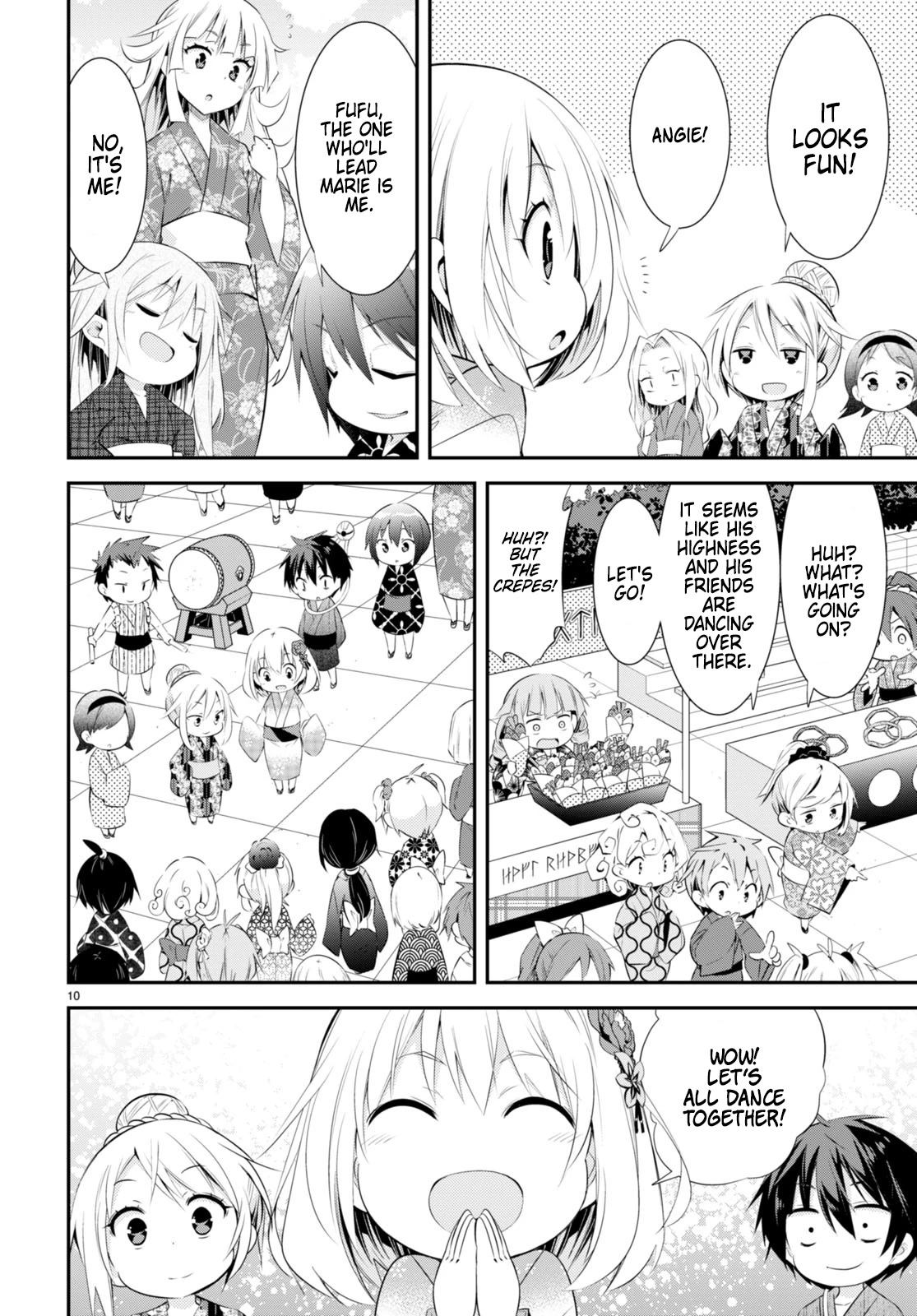 The World of Otome Games Kindergarten is Tough for Mobs Chapter 7 page 10 - Chapter 7: Festivals and the Saint