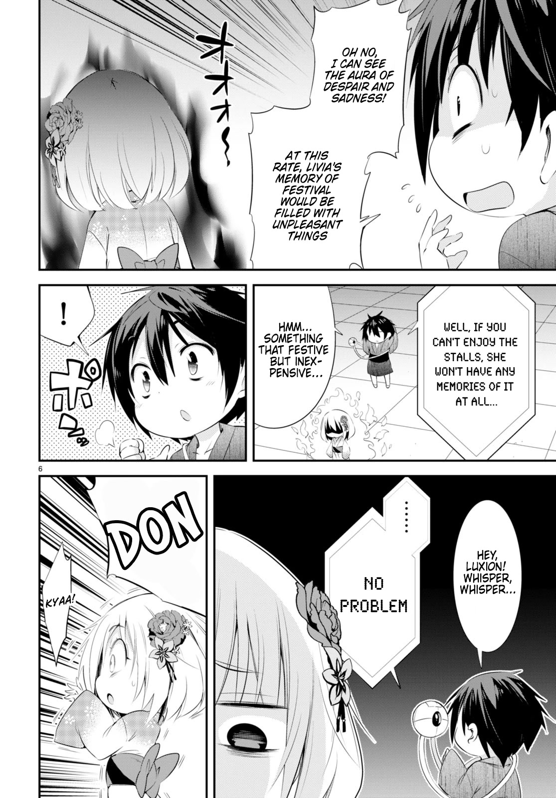 The World of Otome Games Kindergarten is Tough for Mobs Chapter 7 page 6 - Chapter 7: Festivals and the Saint