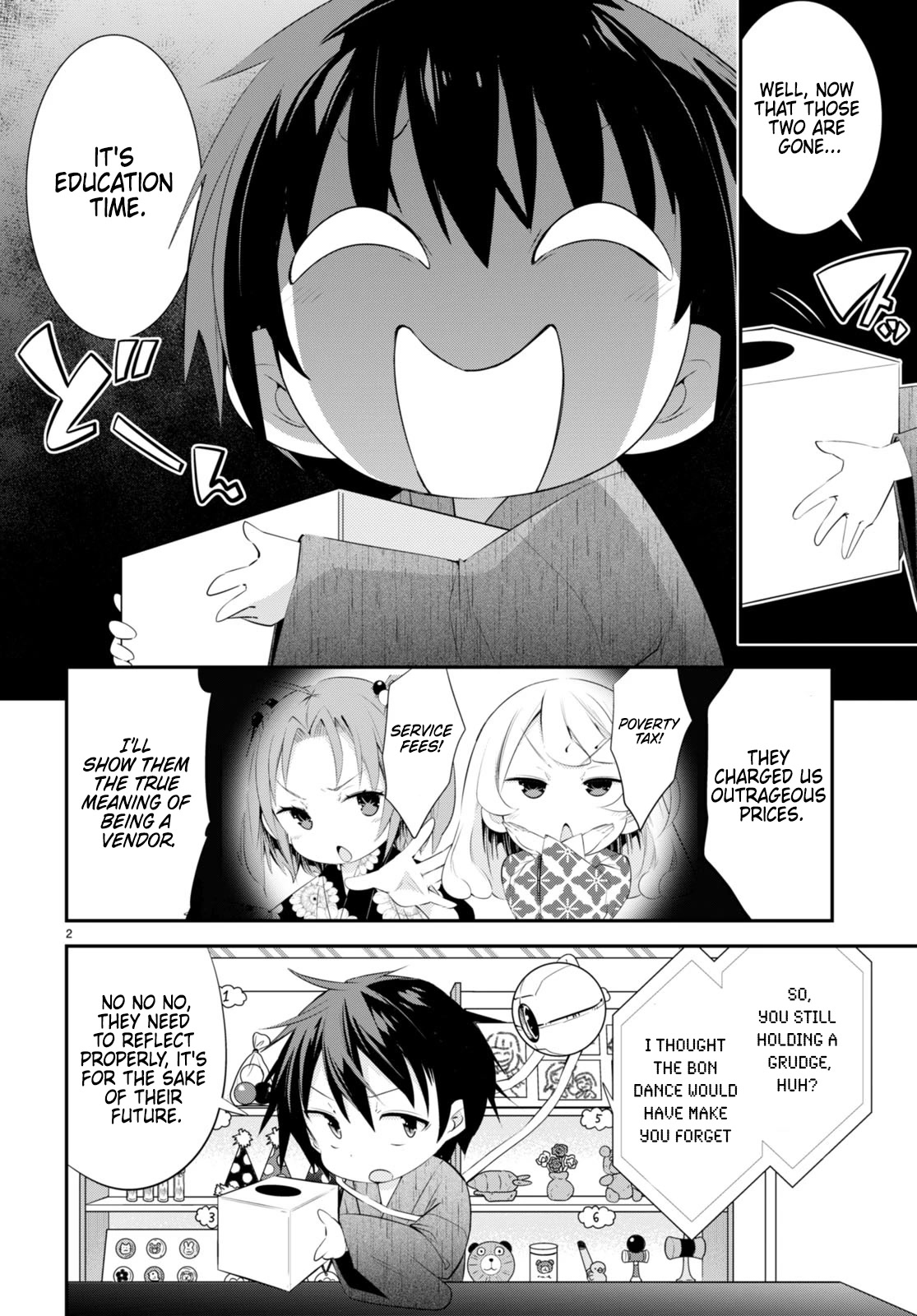 The World of Otome Games Kindergarten is Tough for Mobs Chapter 8 page 2 - Chapter 8: The Revengeful Vendor