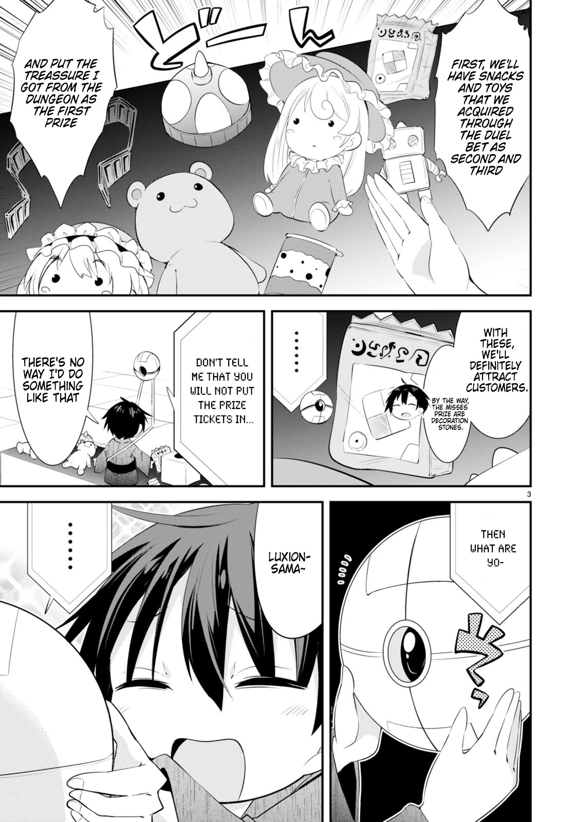 The World of Otome Games Kindergarten is Tough for Mobs Chapter 8 page 3 - Chapter 8: The Revengeful Vendor
