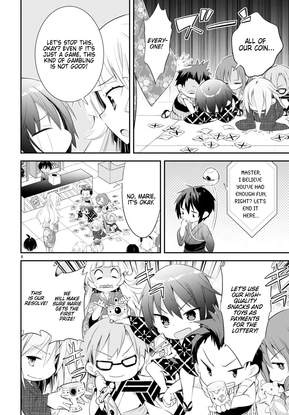 The World of Otome Games Kindergarten is Tough for Mobs Chapter 8 page 8 - Chapter 8: The Revengeful Vendor