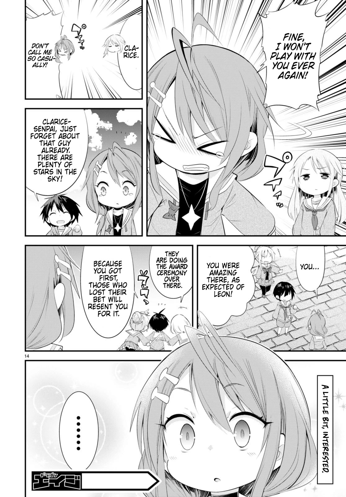 The World of Otome Games Kindergarten is Tough for Mobs Chapter 9 page 14 - Chapter 9: Intense Battle, Tricycle Race