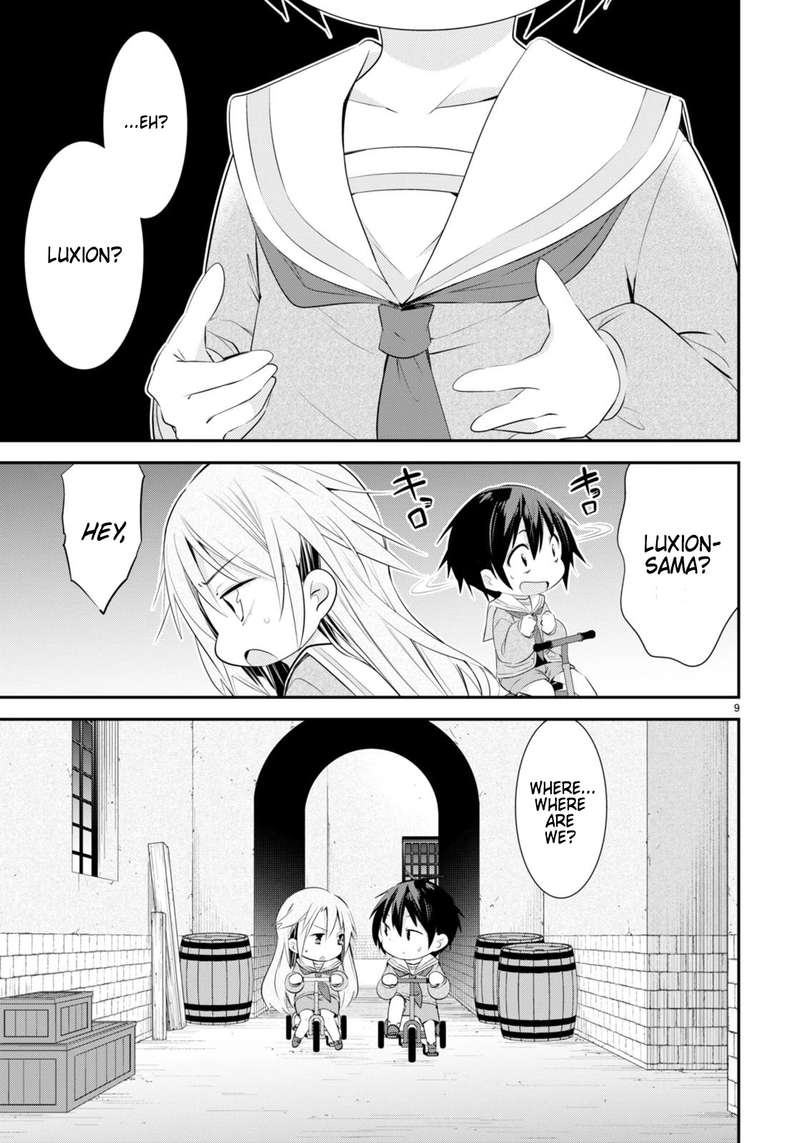 The World of Otome Games Kindergarten is Tough for Mobs Chapter 9 page 9 - Chapter 9: Intense Battle, Tricycle Race