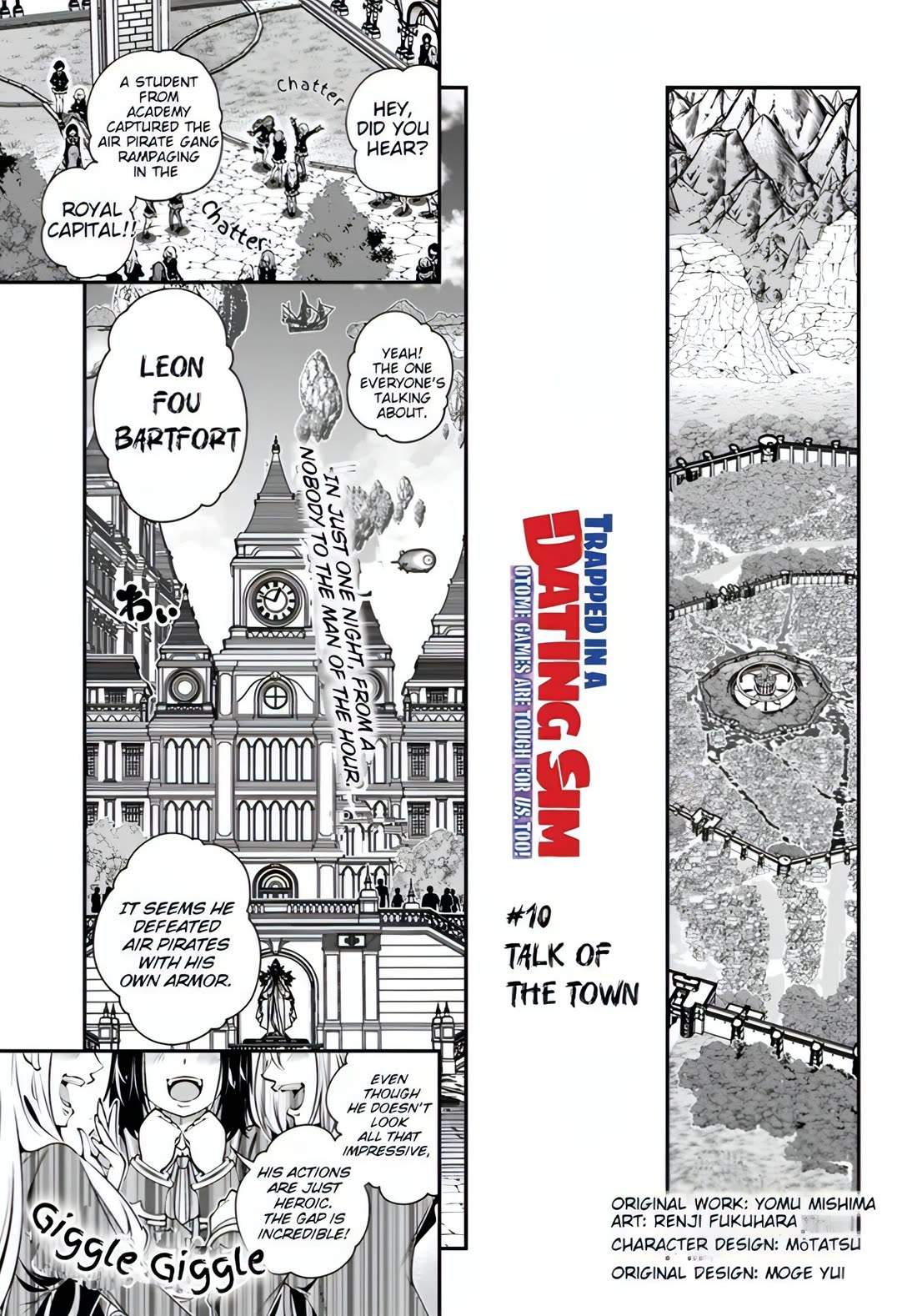 The World of That Otome Game is Tough for Us Chapter 10 page 1 - Chapter 10: Talk of the Town