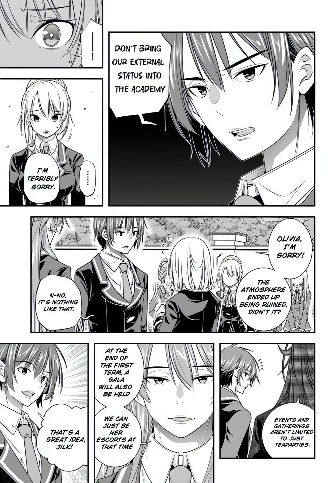 The World of That Otome Game is Tough for Us Chapter 12 page 3 - Chapter 12: Gala