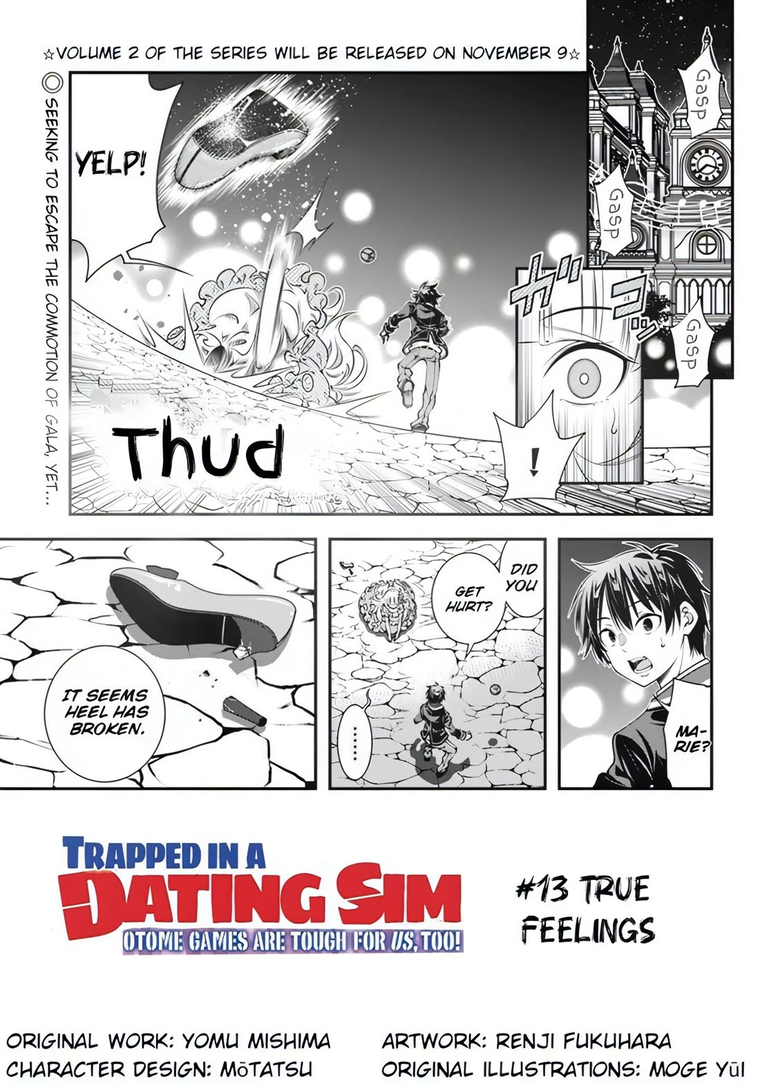 The World of That Otome Game is Tough for Us Chapter 13 page 1 - Chapter 13: True Feelings