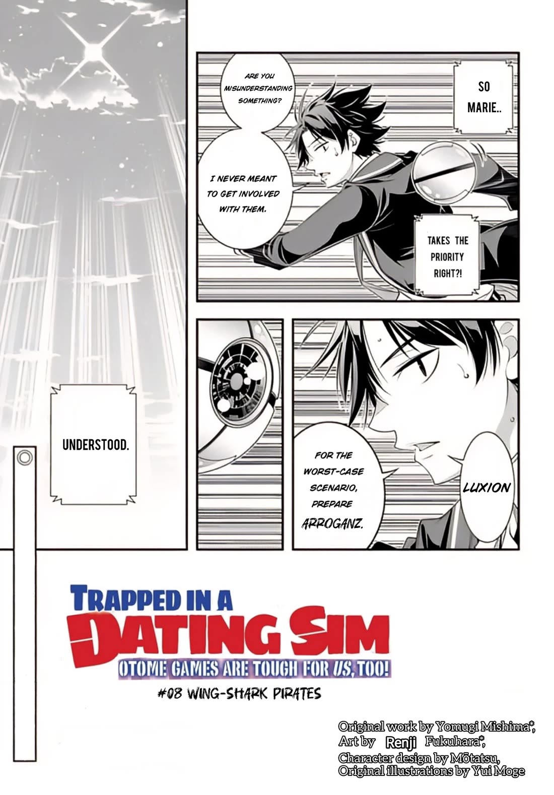 The World of That Otome Game is Tough for Us Chapter 8 page 3 - Chapter 8: Wing-Shark Pirates