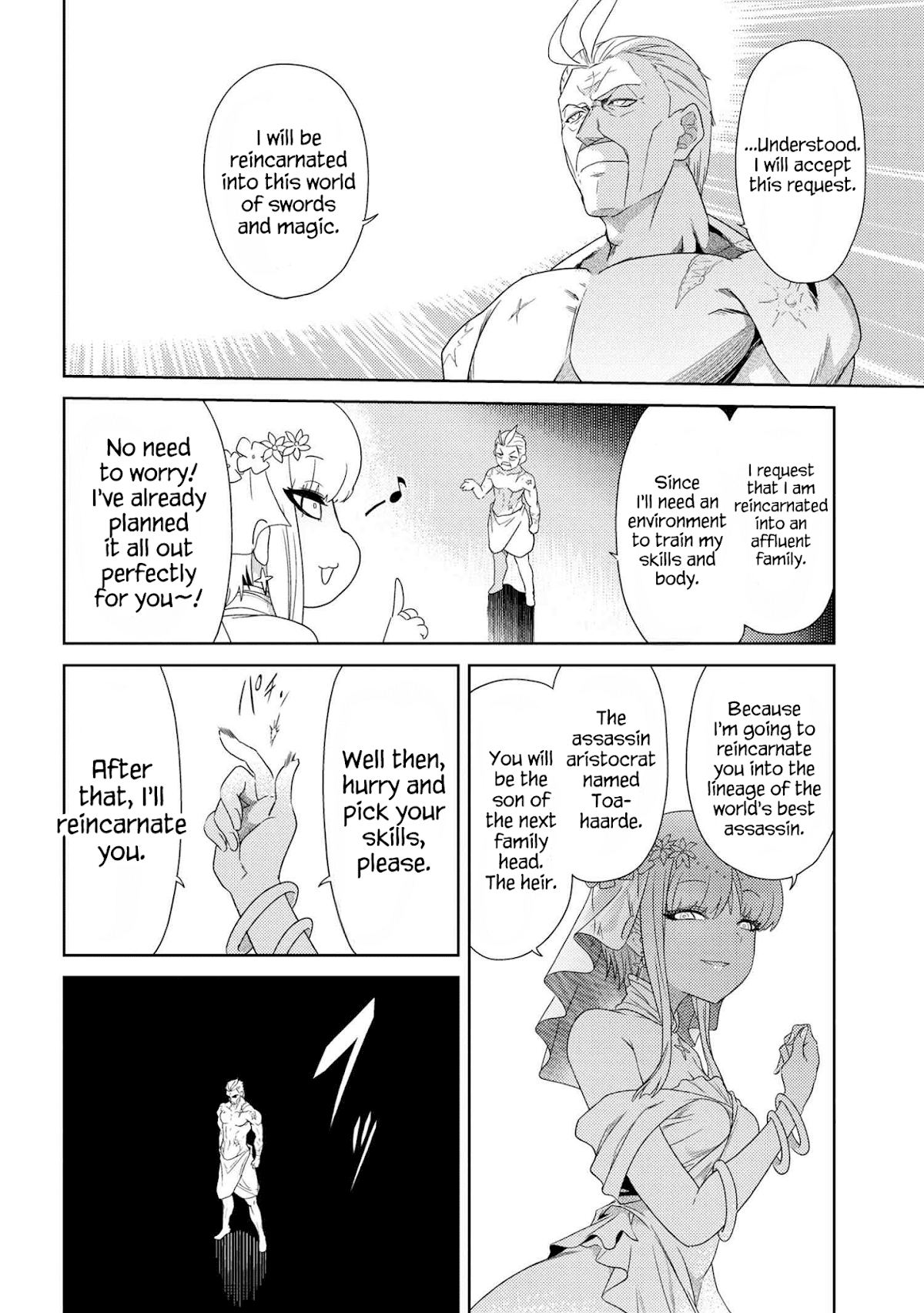 The World's Best Assassin, Reincarnated in a Different World as an Aristocrat Chapter 1.1 page 12 - Chapter 1.1 - 1.2