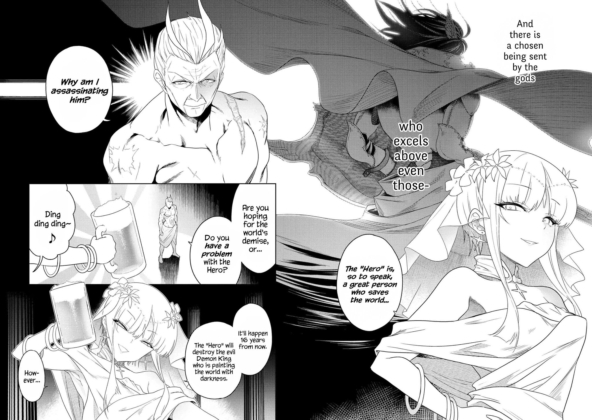 The World's Best Assassin, Reincarnated in a Different World as an Aristocrat Chapter 1.1 page 2 - Chapter 1.1 - 1.2