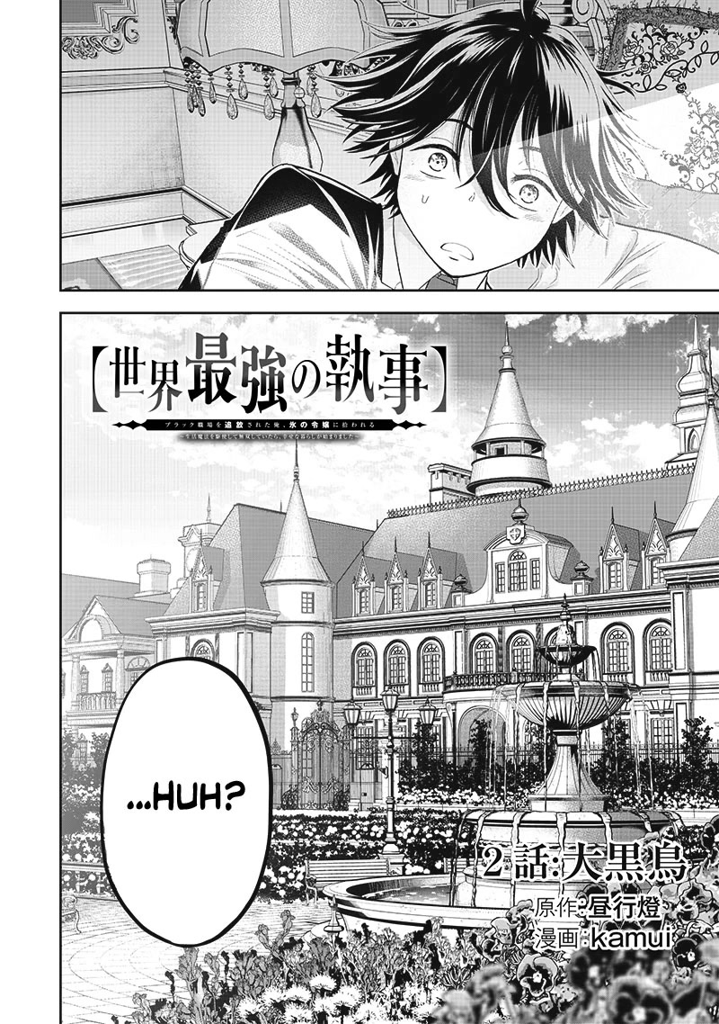 The World’s Strongest Butler: I Was Banished From the Black Workplace, and I Was Picked Up by an Ice Lady. Chapter 2 page 2 - Chapter 2
