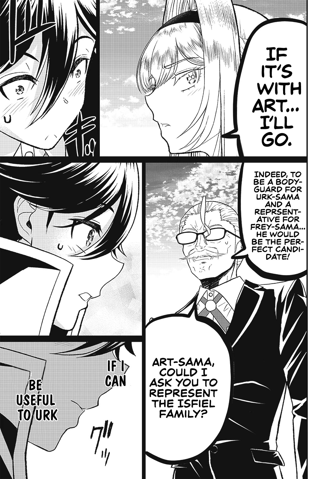 The World’s Strongest Butler: I Was Banished From the Black Workplace, and I Was Picked Up by an Ice Lady. Chapter 5 page 11 - Chapter 5
