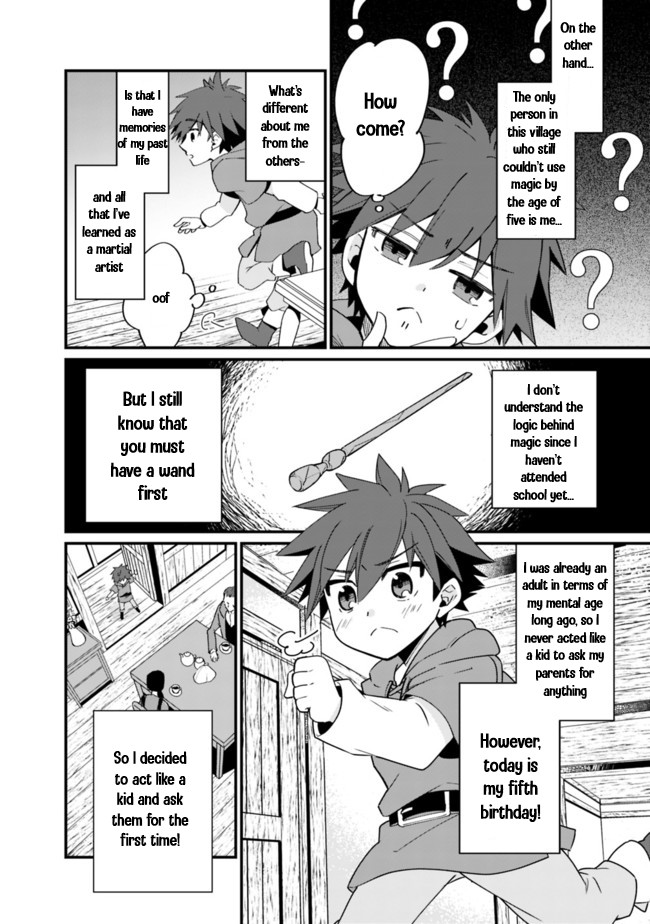 The World's Strongest Fighter Who Tried Too Hard Living A Leisure Life In A World Of Magic Chapter 1 page 6 - Chapter 1