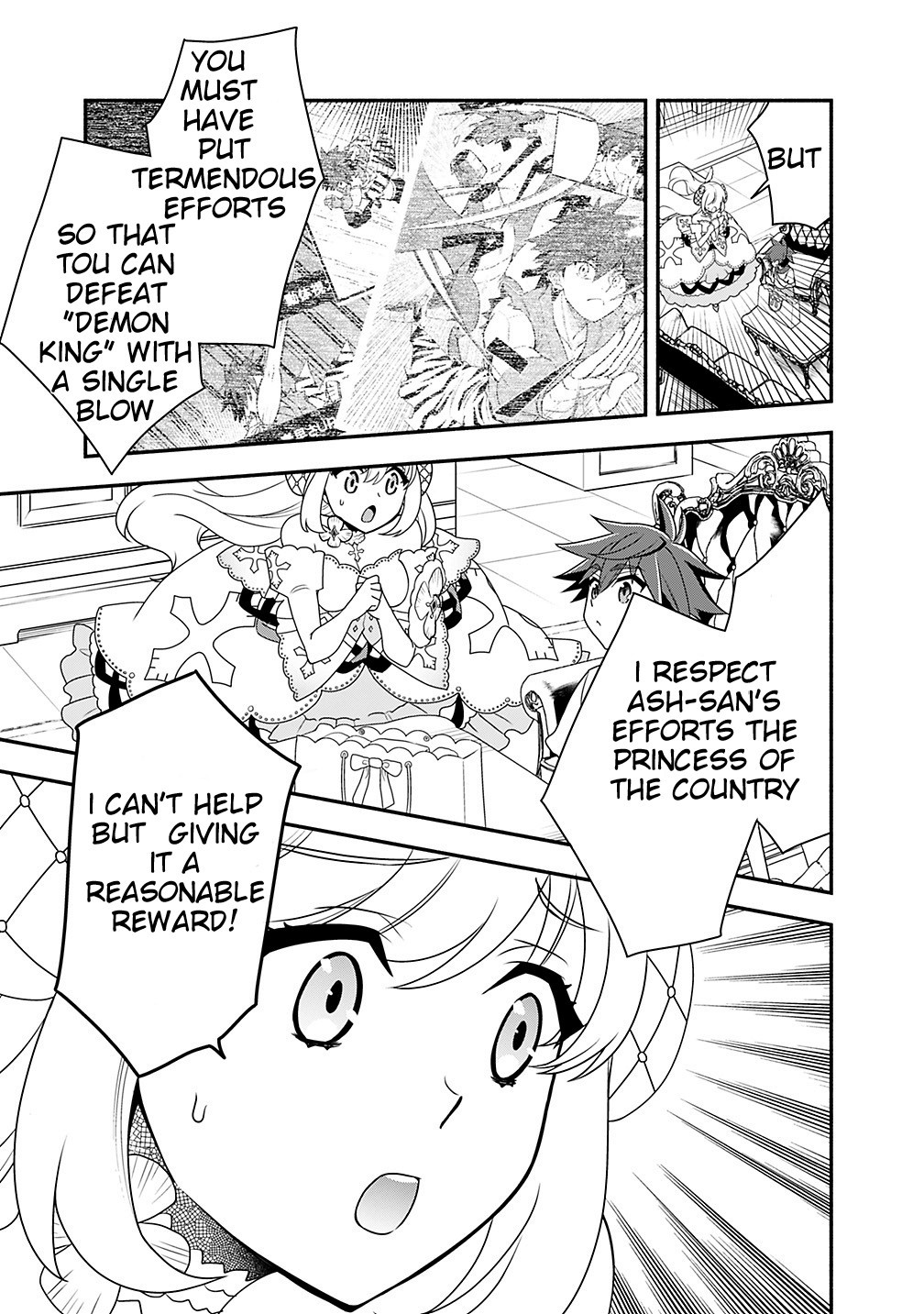 The World's Strongest Fighter Who Tried Too Hard Living A Leisure Life In A World Of Magic Chapter 20.2 page 17 - Chapter 20.2