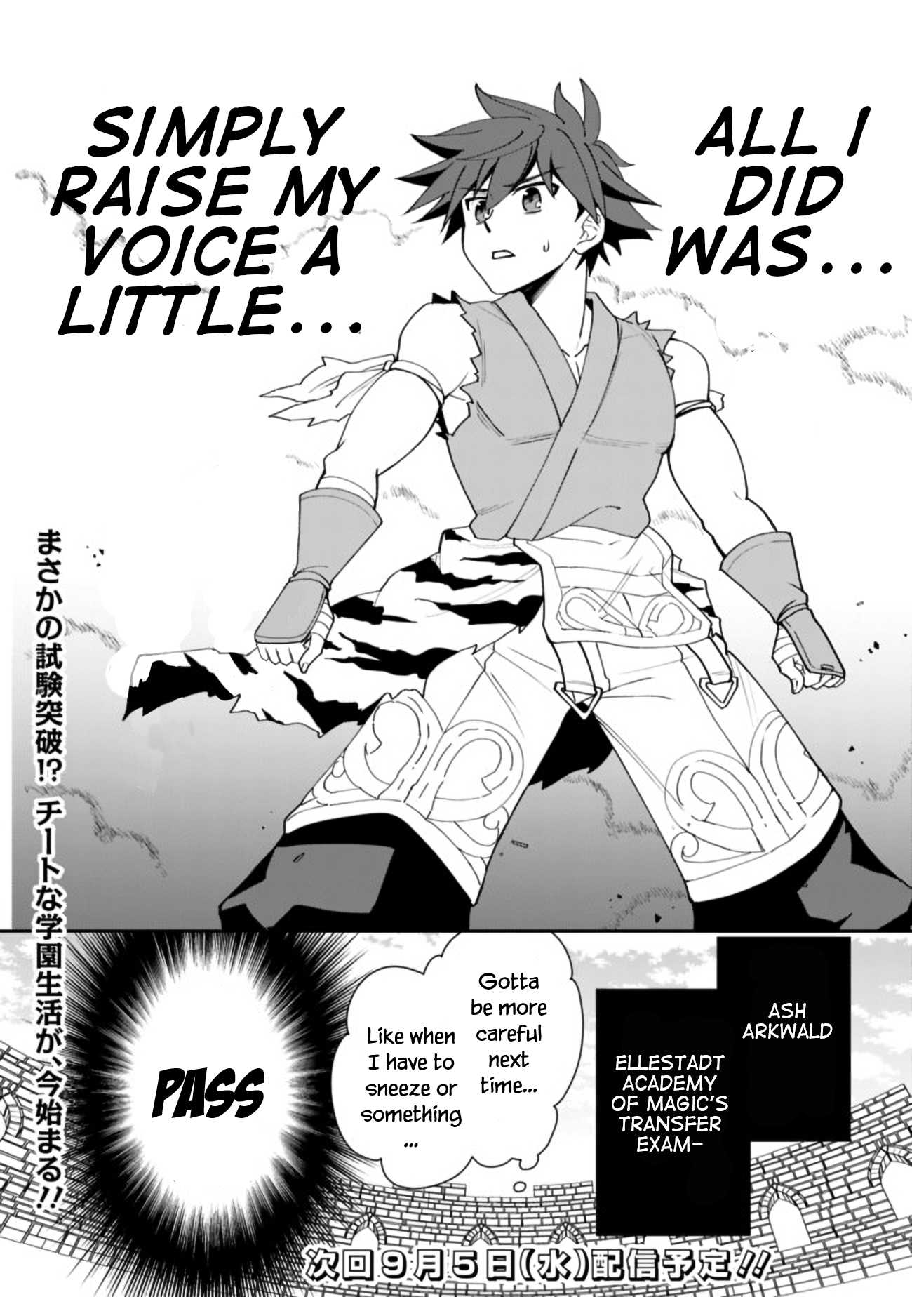 The World's Strongest Fighter Who Tried Too Hard Living A Leisure Life In A World Of Magic Chapter 3 page 20 - Chapter 3
