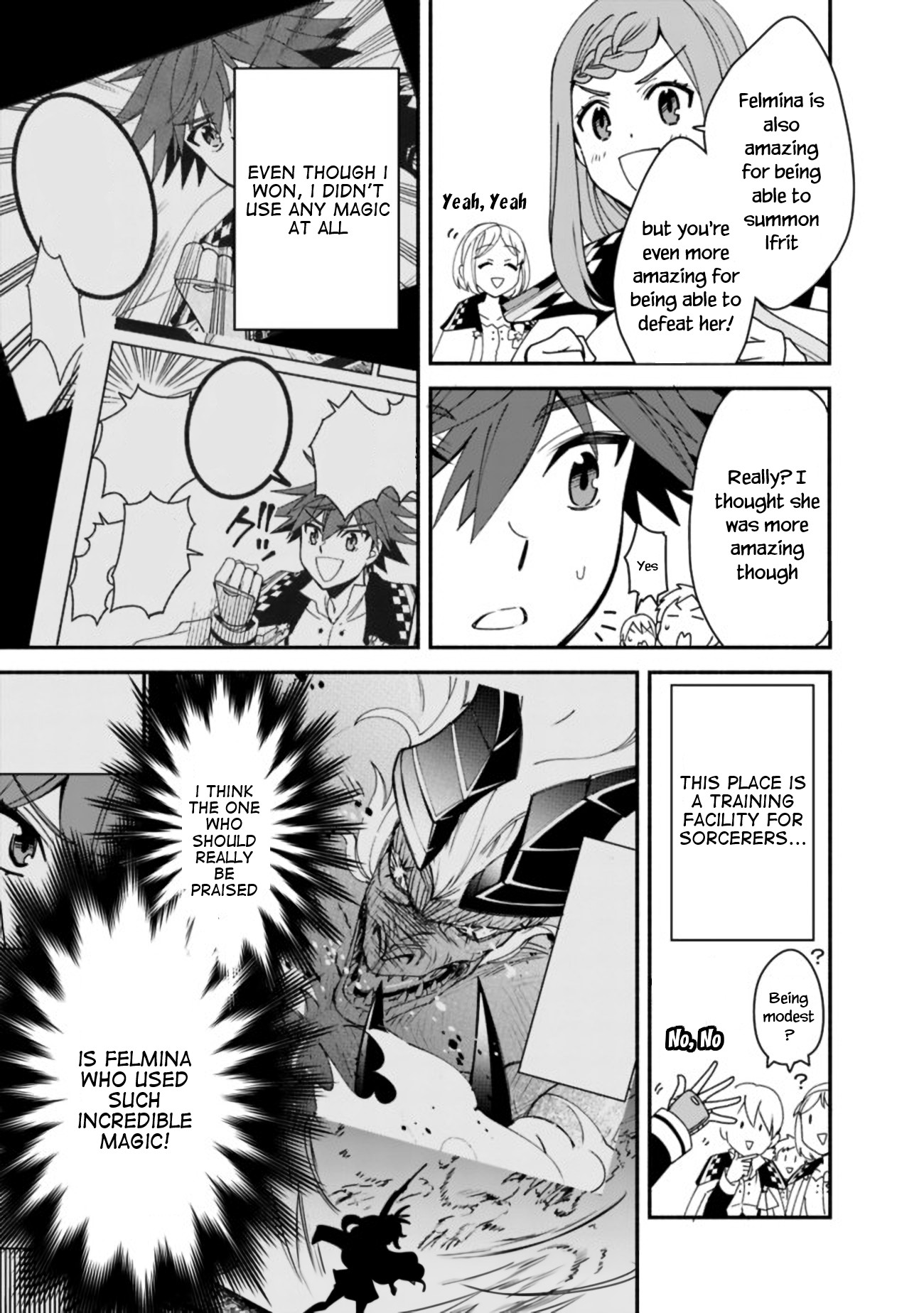 The World's Strongest Fighter Who Tried Too Hard Living A Leisure Life In A World Of Magic Chapter 7 page 6 - Chapter 7